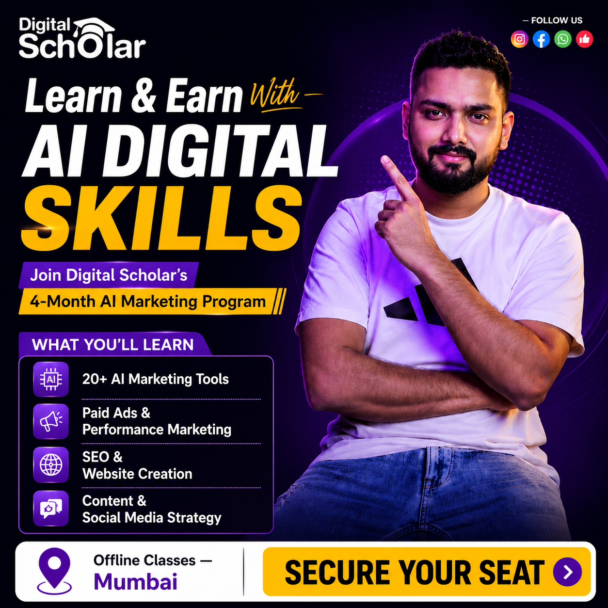 Digital Scholar Facebook ad