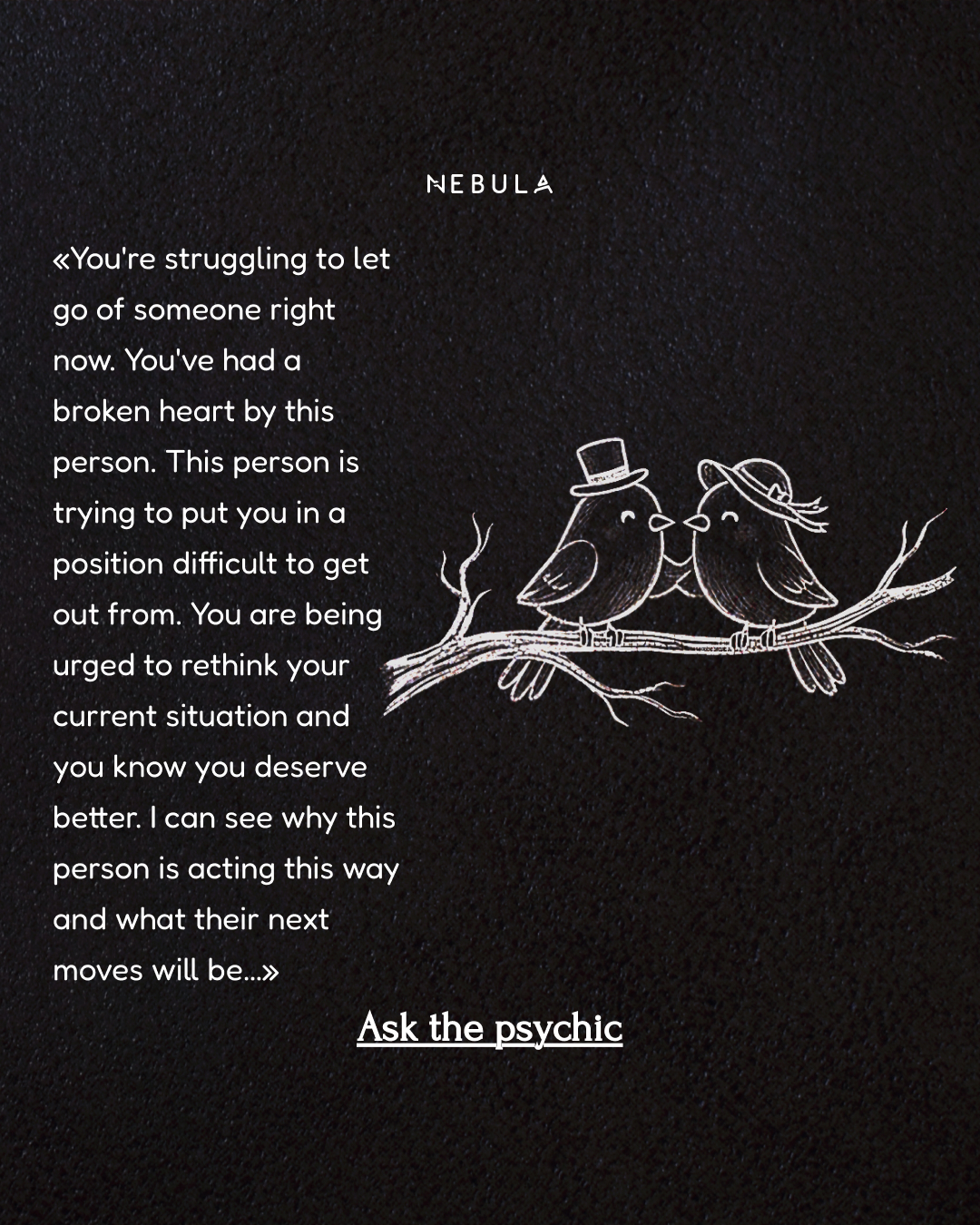 Your Relationship Advisor Facebook ad