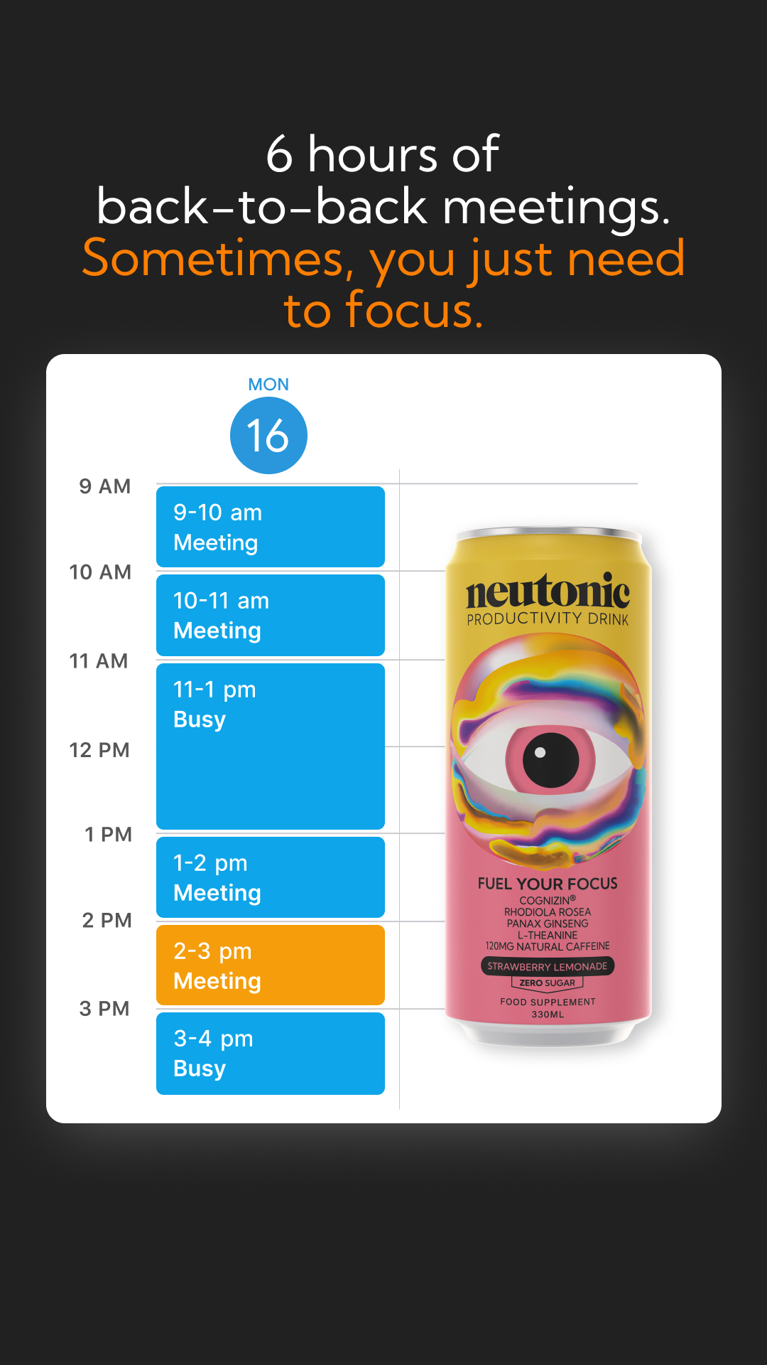 Neutonic Facebook ad