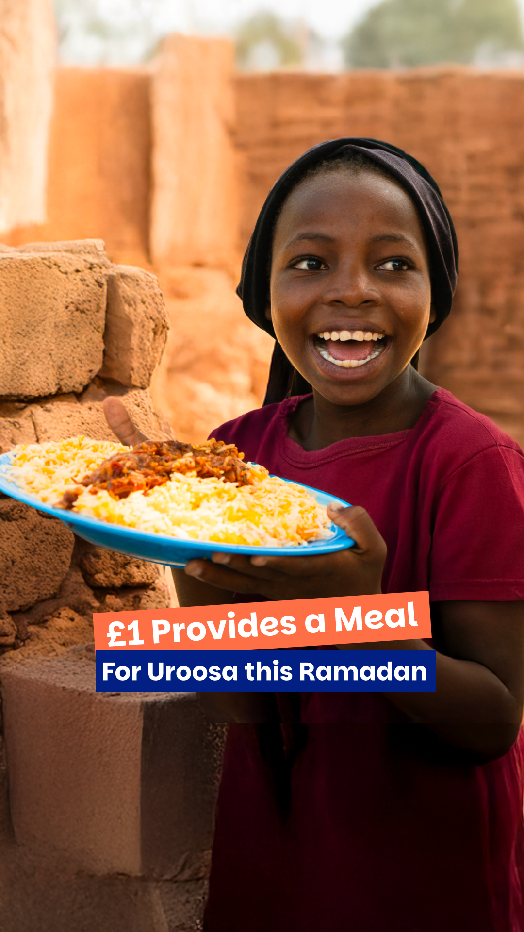 Charity Meals Facebook ad