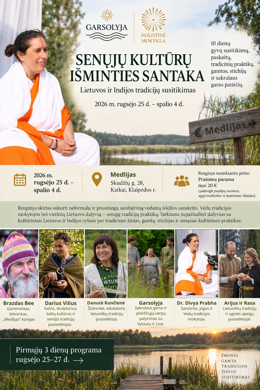 Holistinė Mokykla Facebook ad: Senųjų kultūrų išminties santaka: Lietuvos ir Indijos…