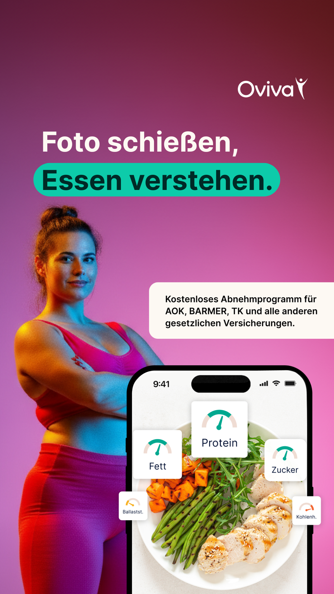 Oviva Deutschland Facebook ad
