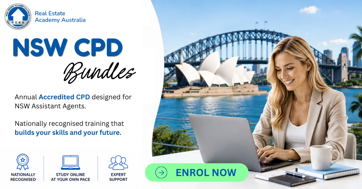 Real Estate Academy Australia - RTO 32426 Facebook ad