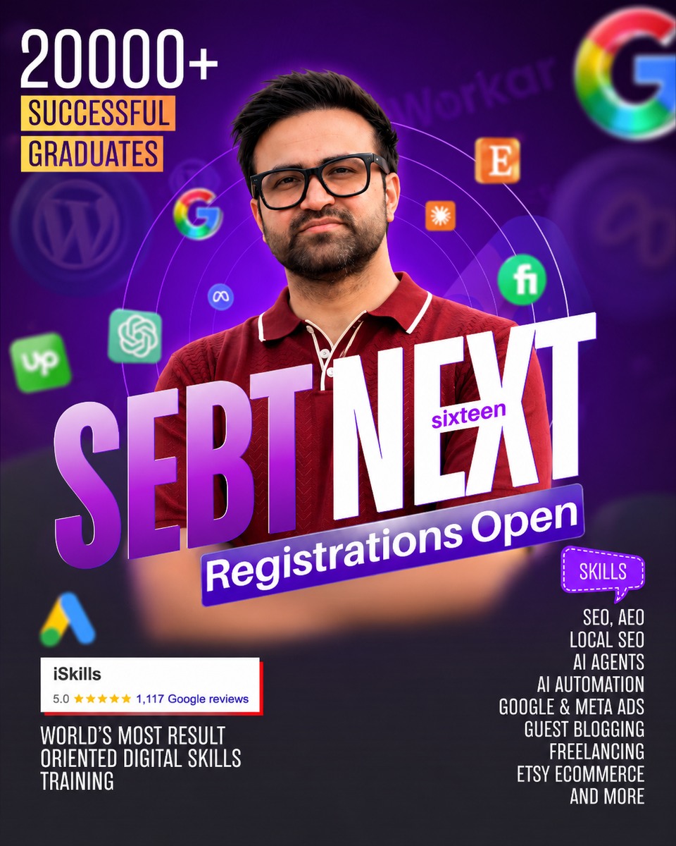 M Tanveer Nandla Facebook ad: SEBT NEXT Enrollments Are Now Open!