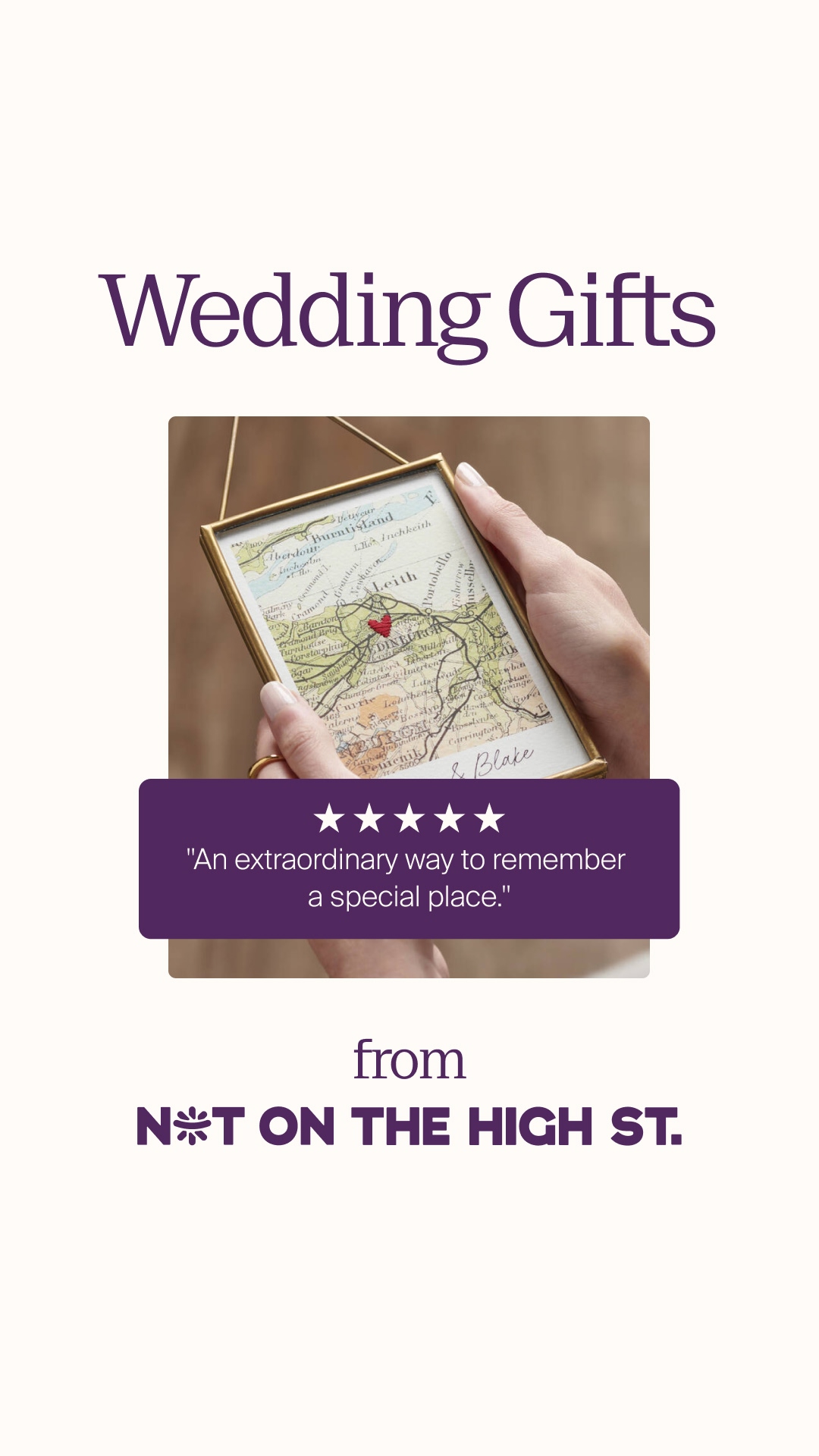 notonthehighstreet Facebook ad