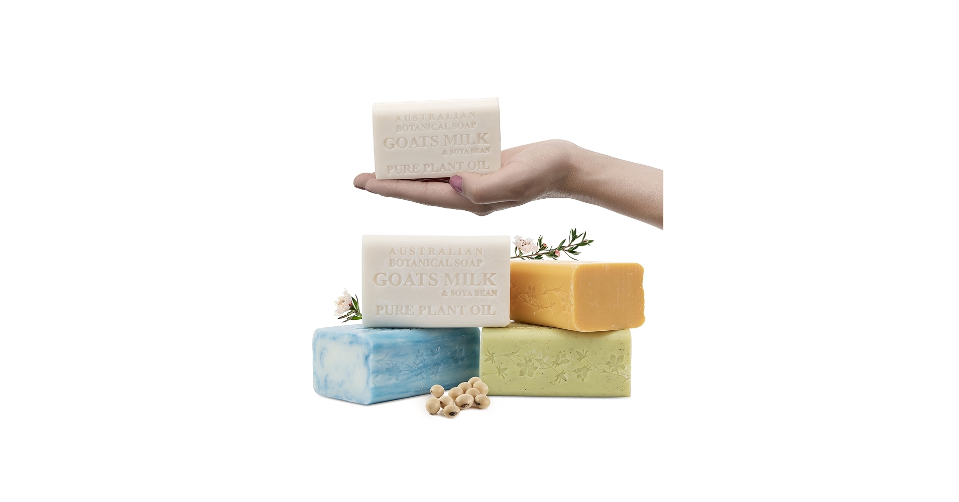 Australian Botanical Soap US Facebook ad: Australian Botanical Goats Milk Soap, Manuka Honey…