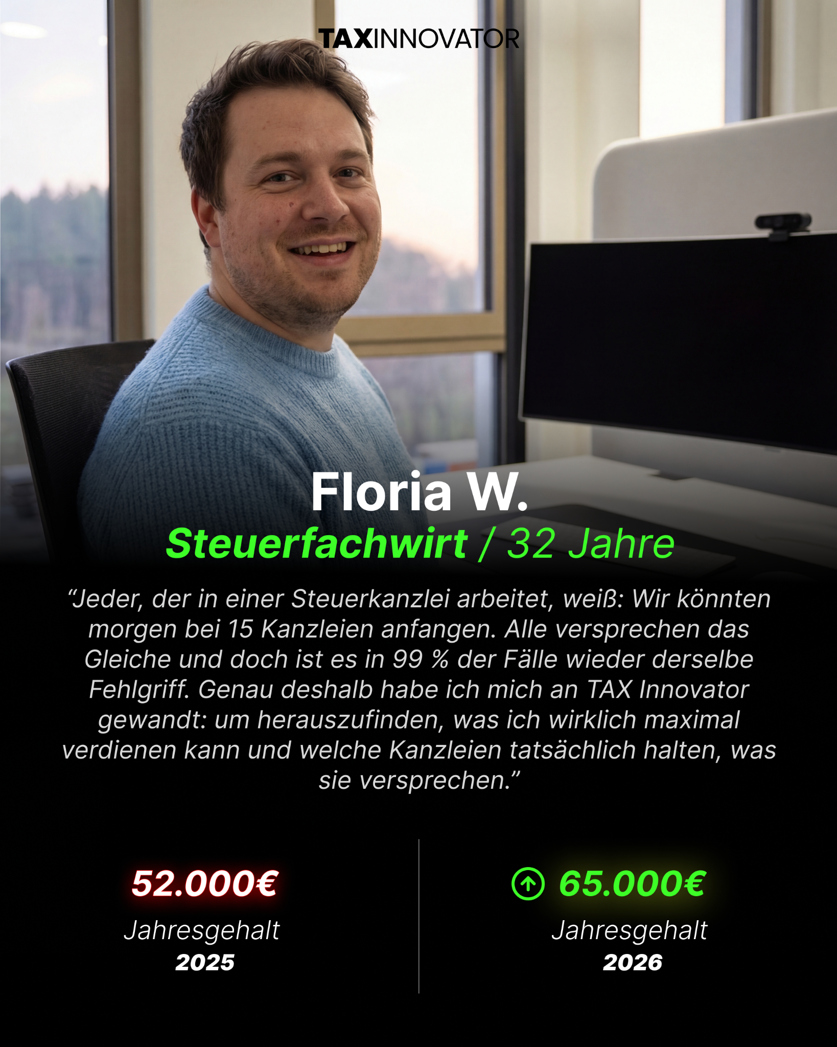 TAX Innovator Facebook ad