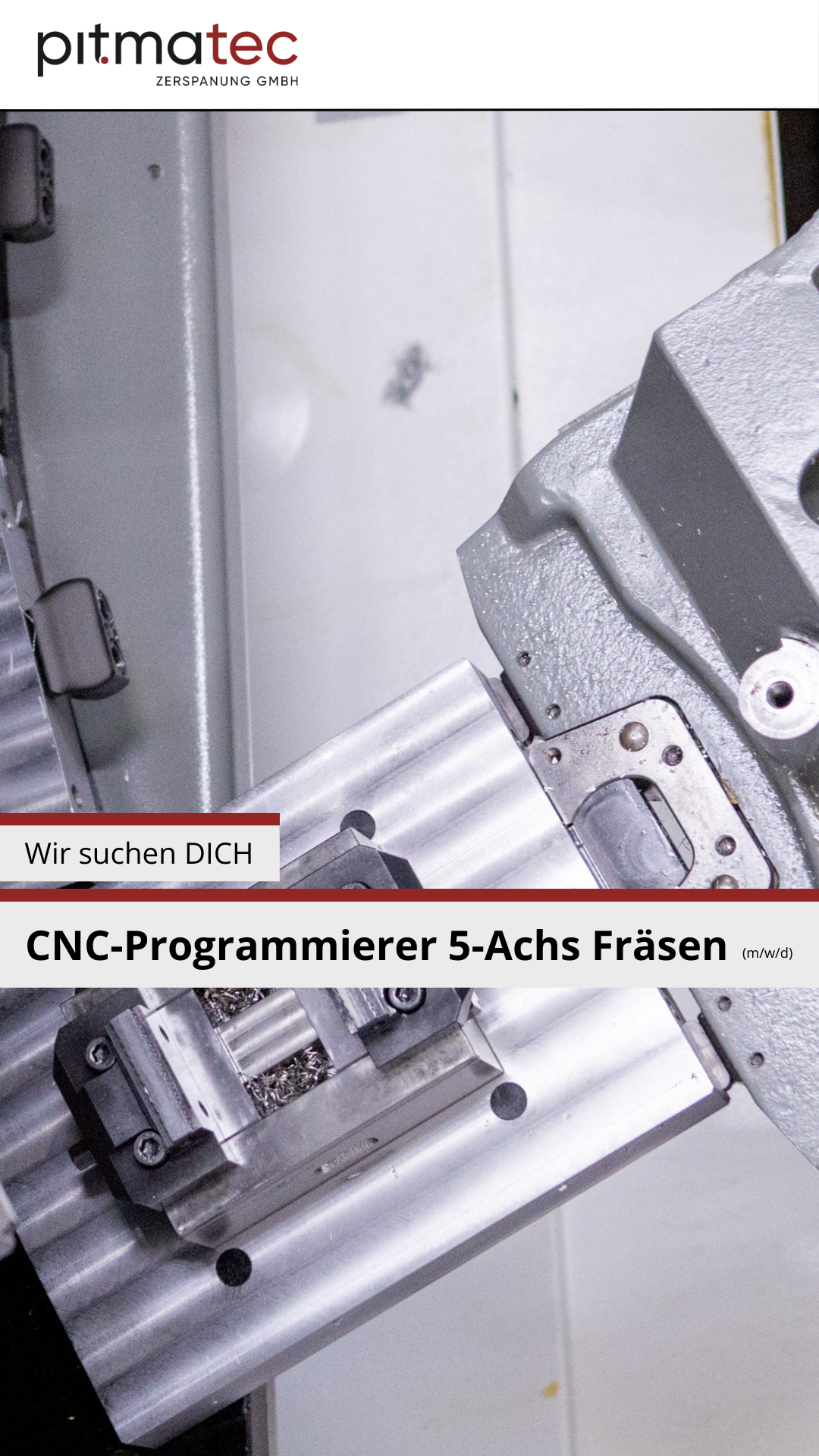 Pitmatec Zerspanung GmbH Facebook ad from Mar 6, 2026