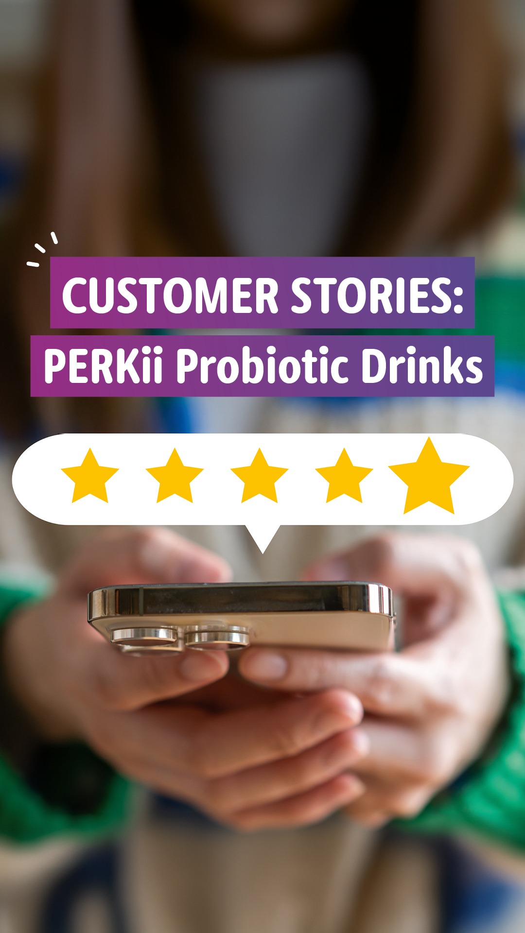 PERKii Targeted Release Probiotics Facebook ad