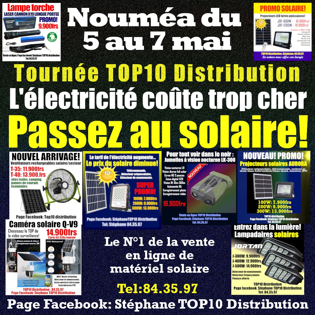 Stéphane TOP10 Distribution Facebook ad