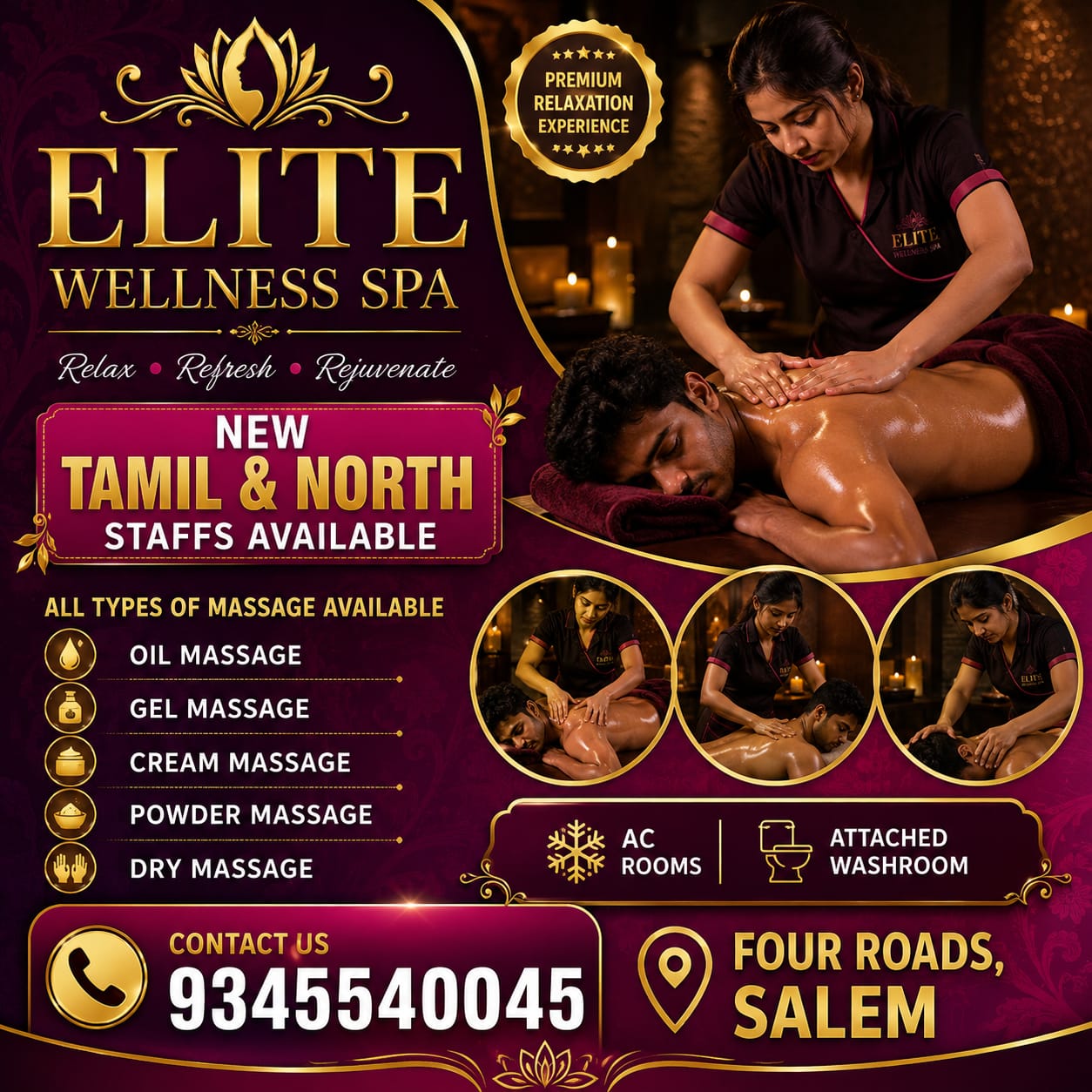 ELITE WELLNESS SPA Facebook ad from Aug 16, 2026