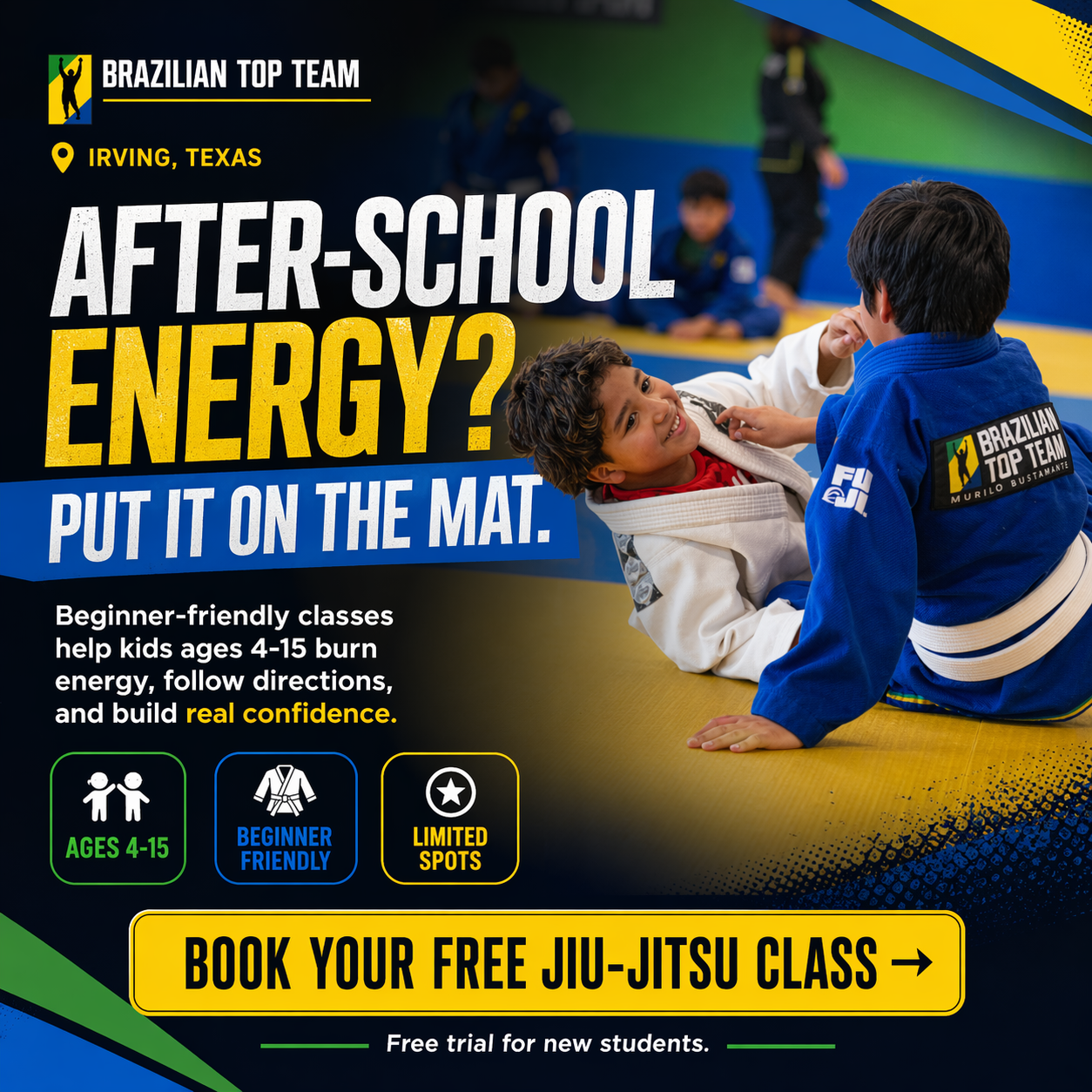 BTT Irving Facebook ad