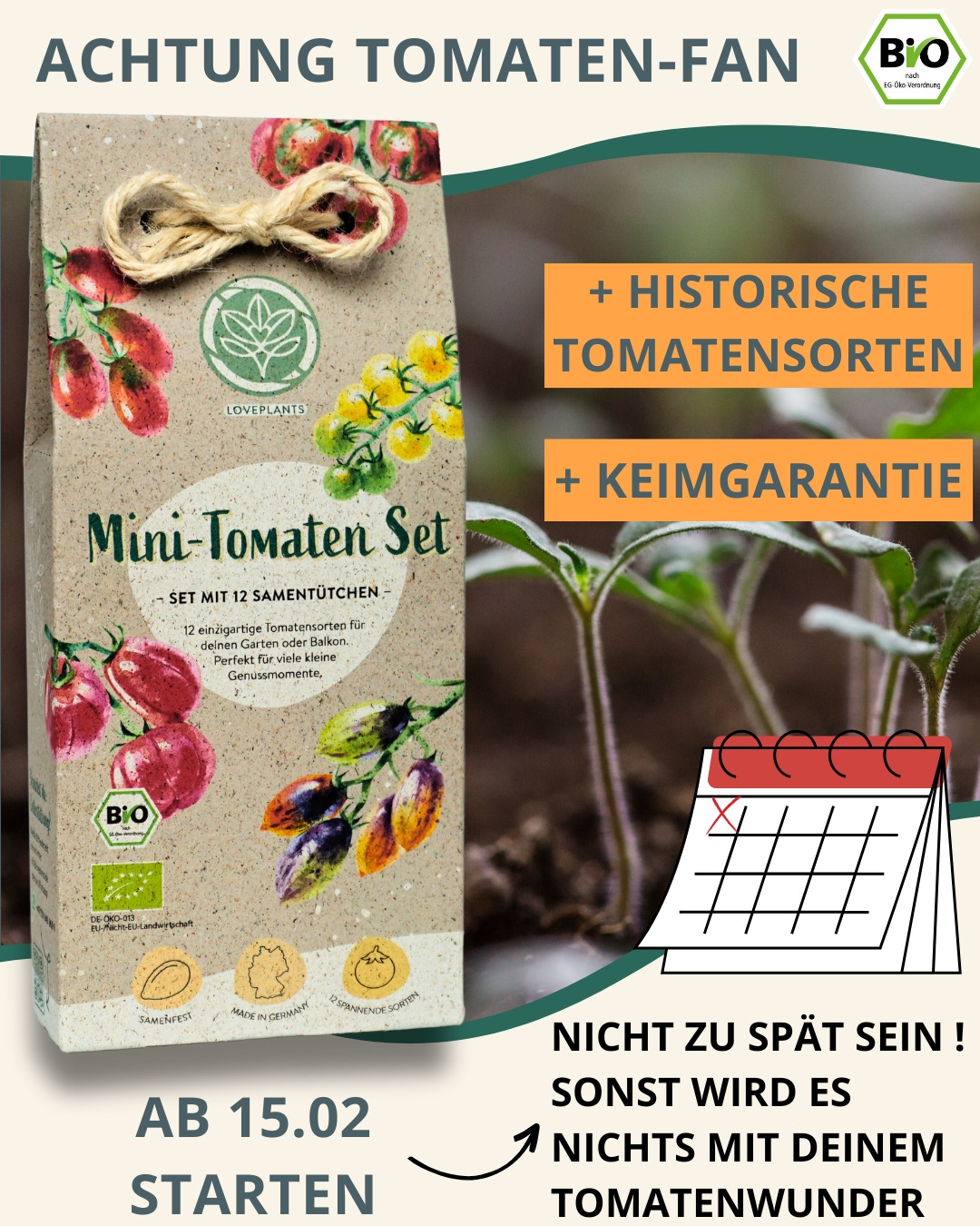 Loveplants Facebook ad