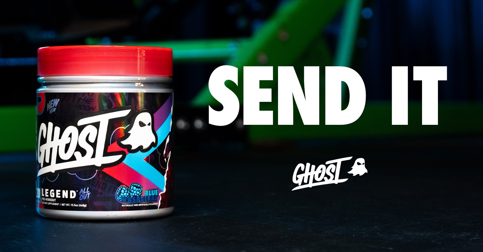 GHOST Facebook ad