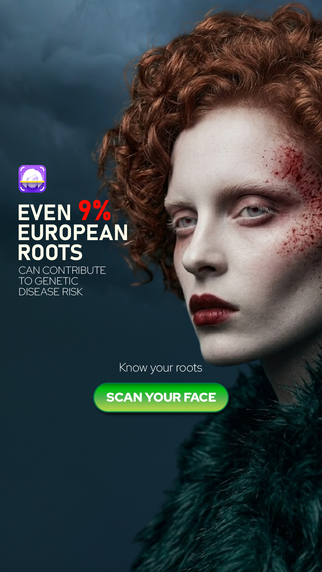 Hidden in Your DNA Facebook ad