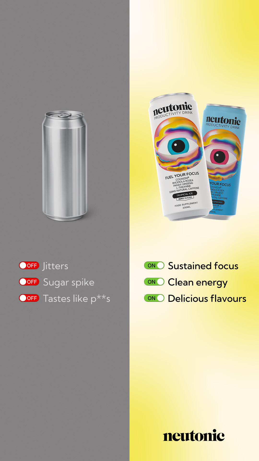 Neutonic Facebook ad