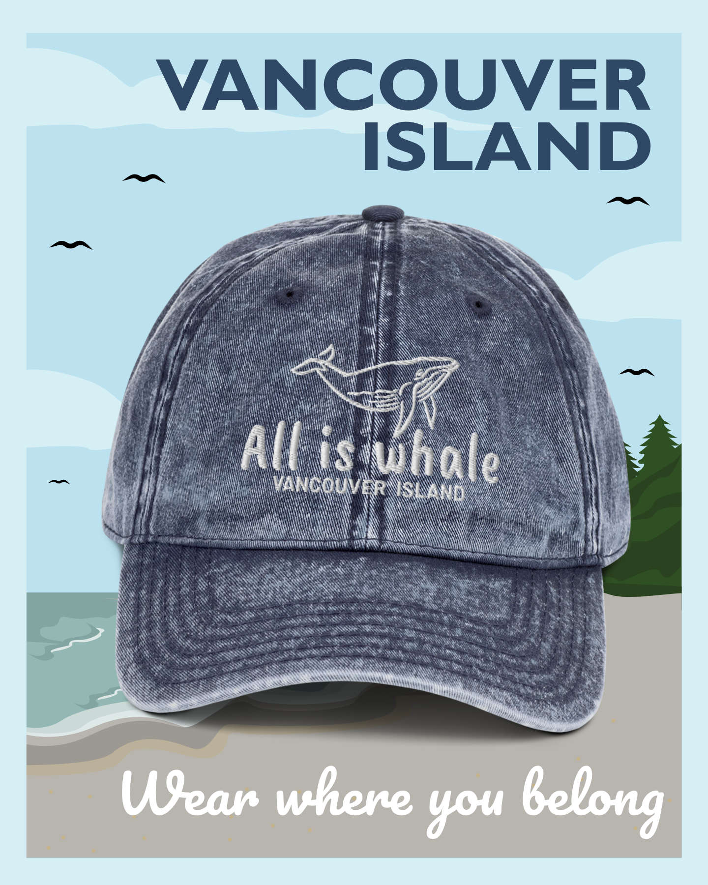 Sooke Mercantile Facebook ad: Wear where you belong