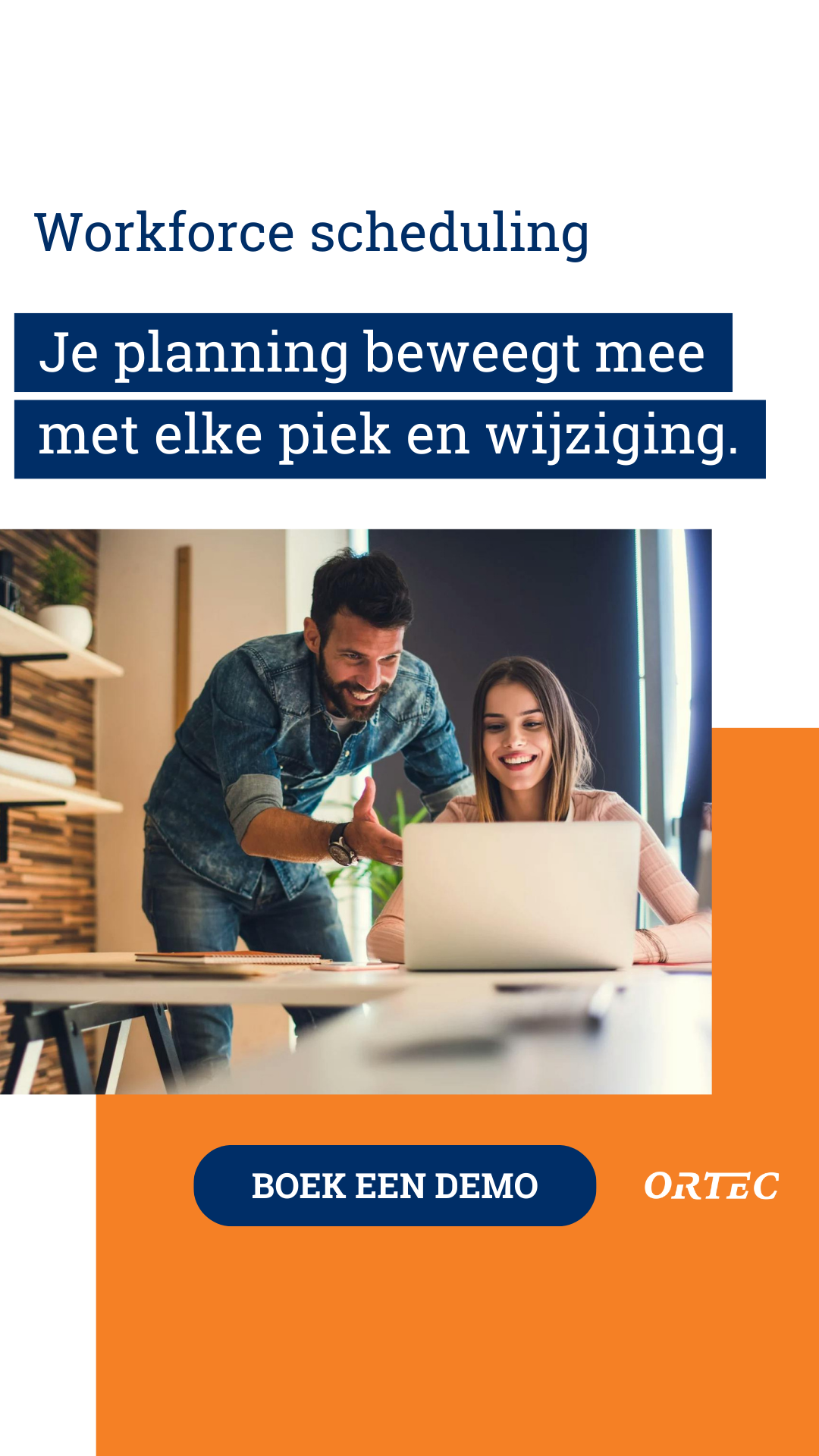 ORTEC Workforce Management Facebook ad from Feb 26, 2026