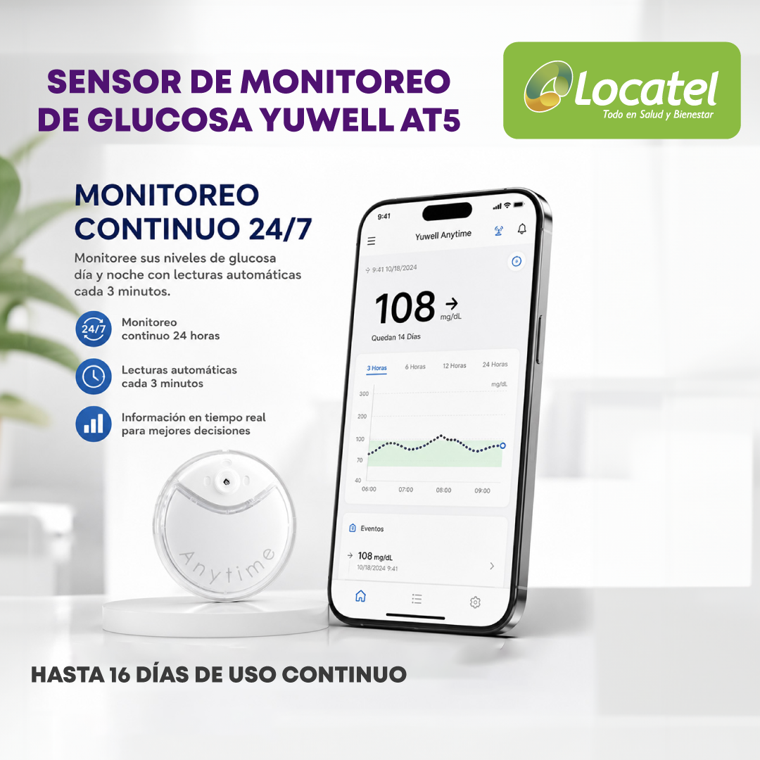 Locatel Colombia Facebook ad: Monitoreo 24/7