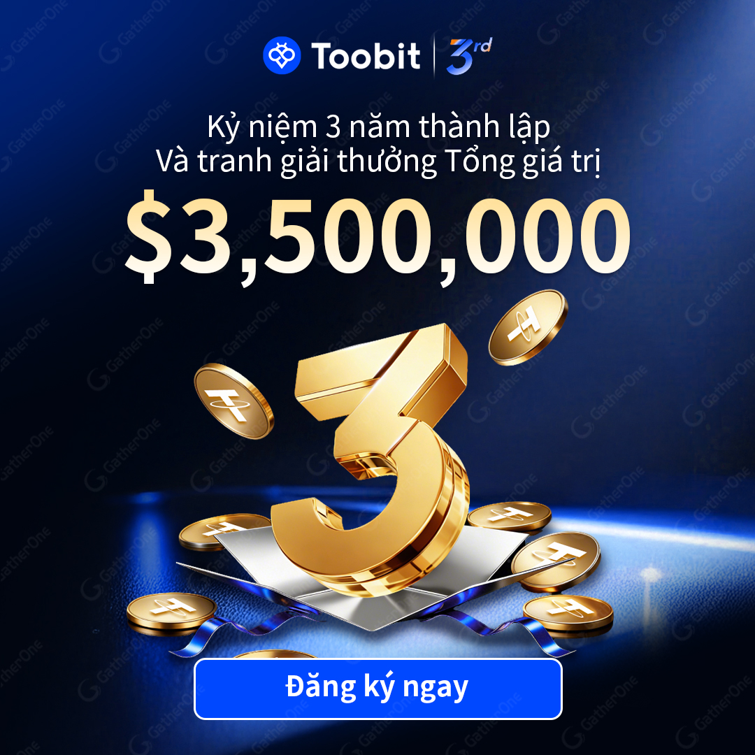 Toobit Facebook ad: Đăng Ký Sớm Nhận Ngay 30 USDT - Cuộc Chiến 3 Năm Toobit!