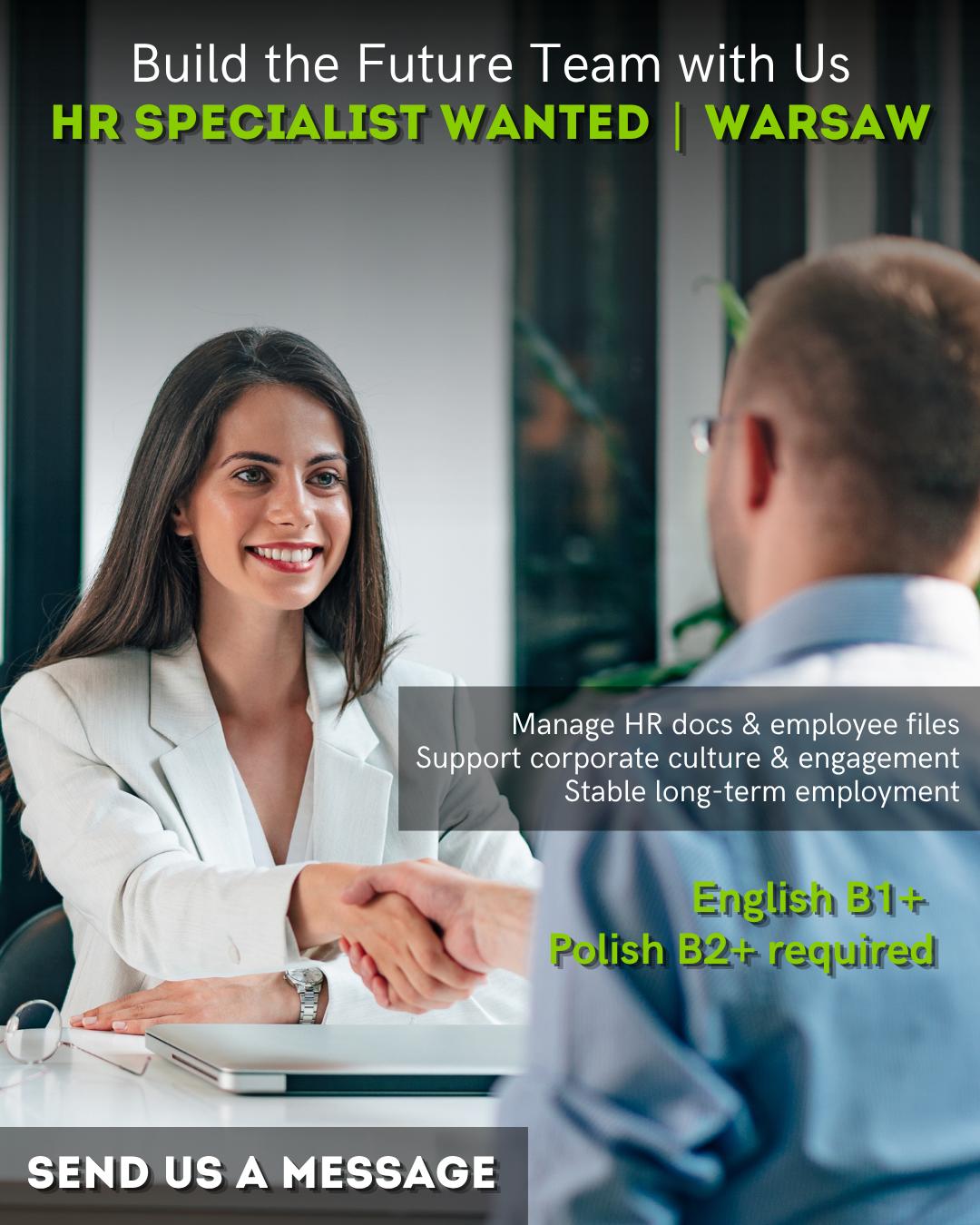 Queen Bee Warsaw Facebook ad: We are looking for a Managing Director