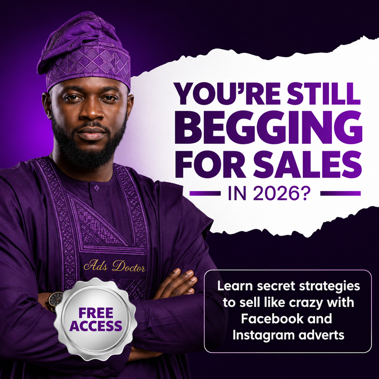 Cj Ads Hub Facebook ad: Put your business or services in Front will buy