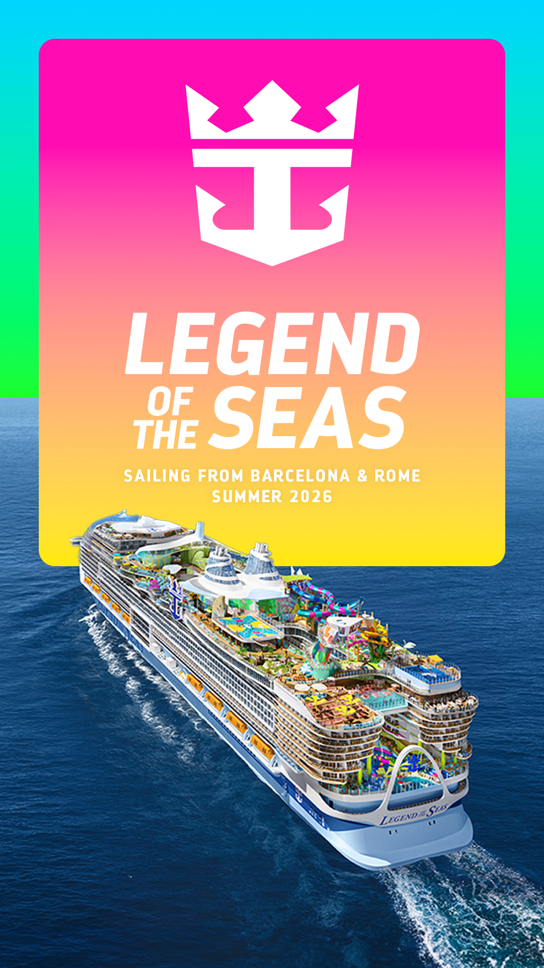 Royal Caribbean International Facebook ad