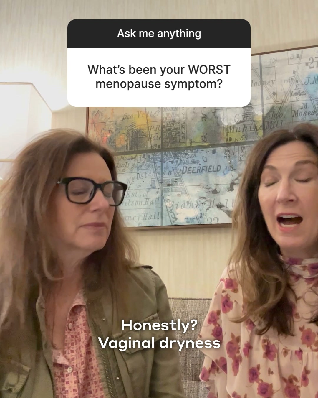 Womaness Facebook ad: Clinically Studied Relief for Vaginal Dryness