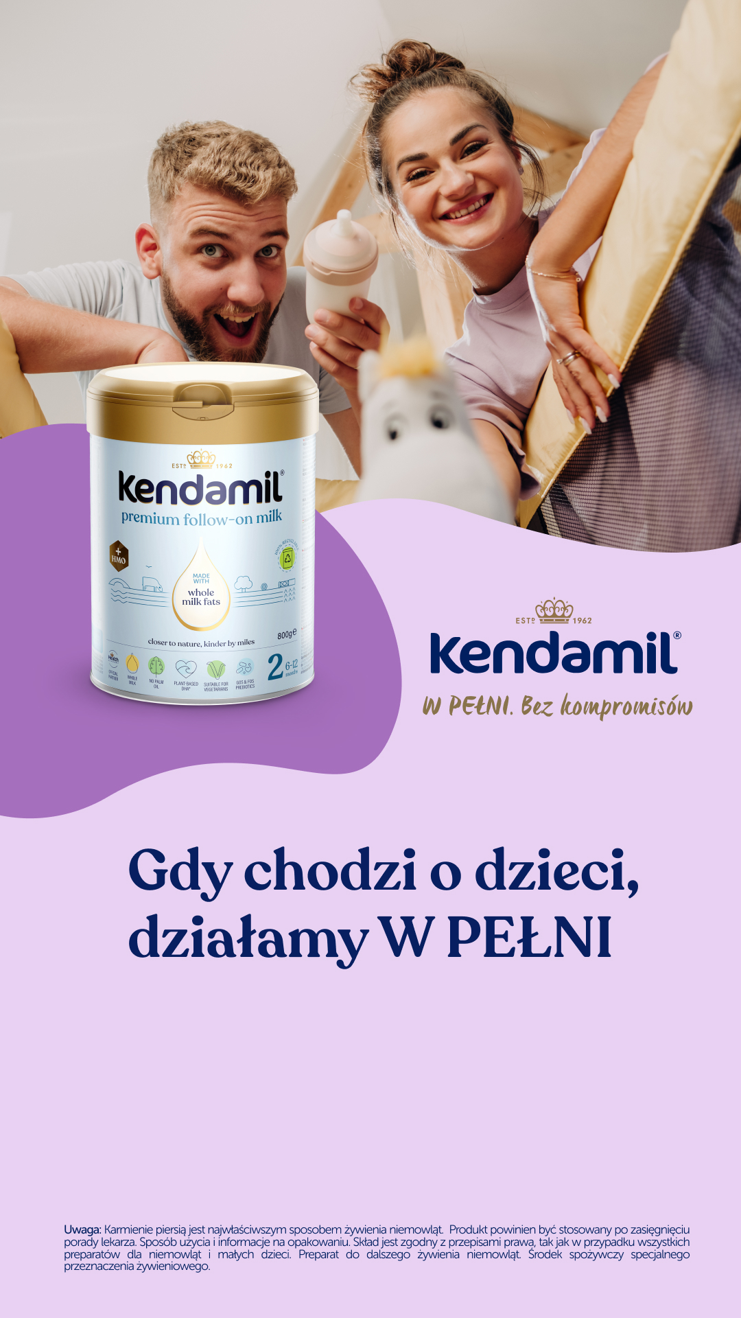 Kendamil Polska Facebook ad from Feb 6, 2026