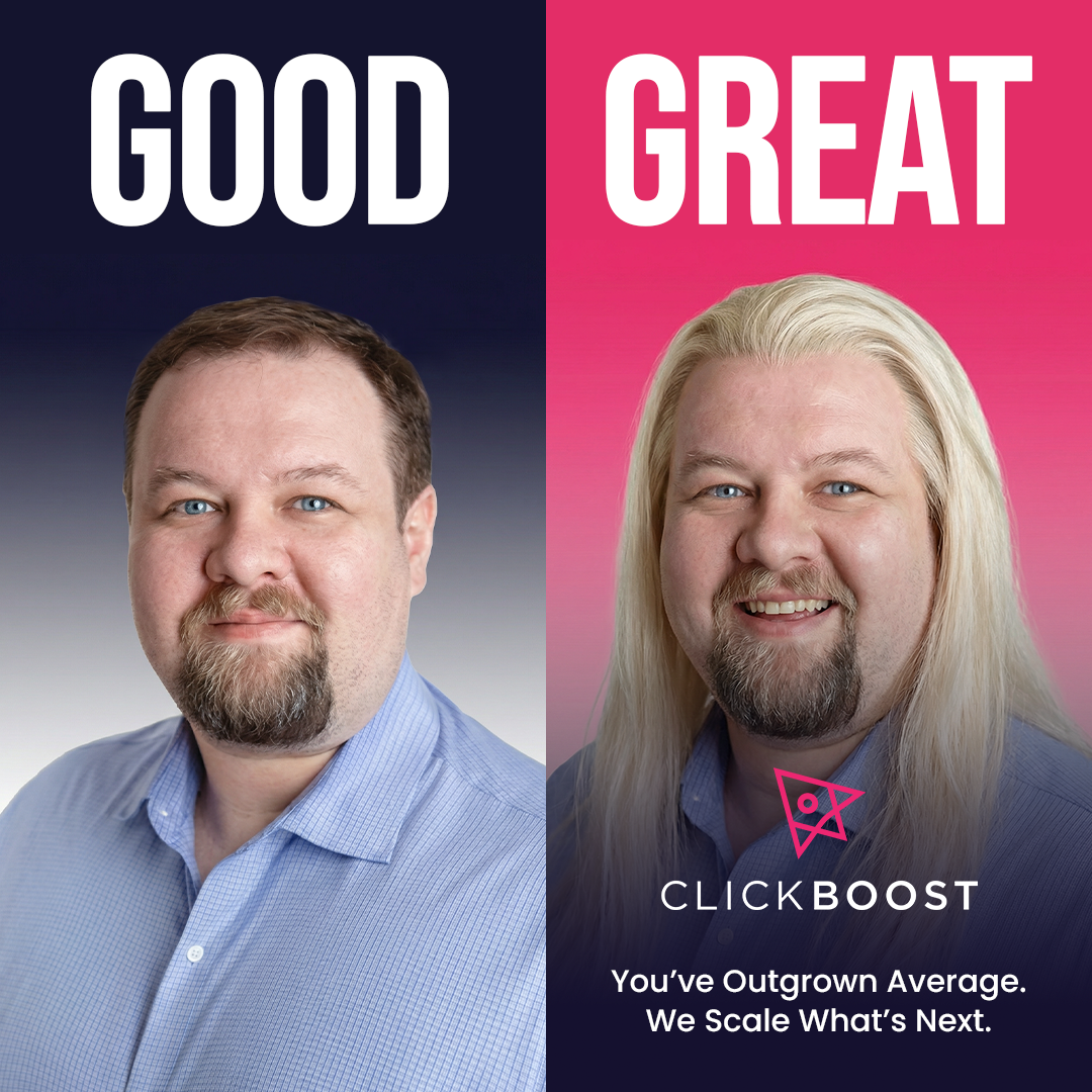 ClickBoost Facebook ad
