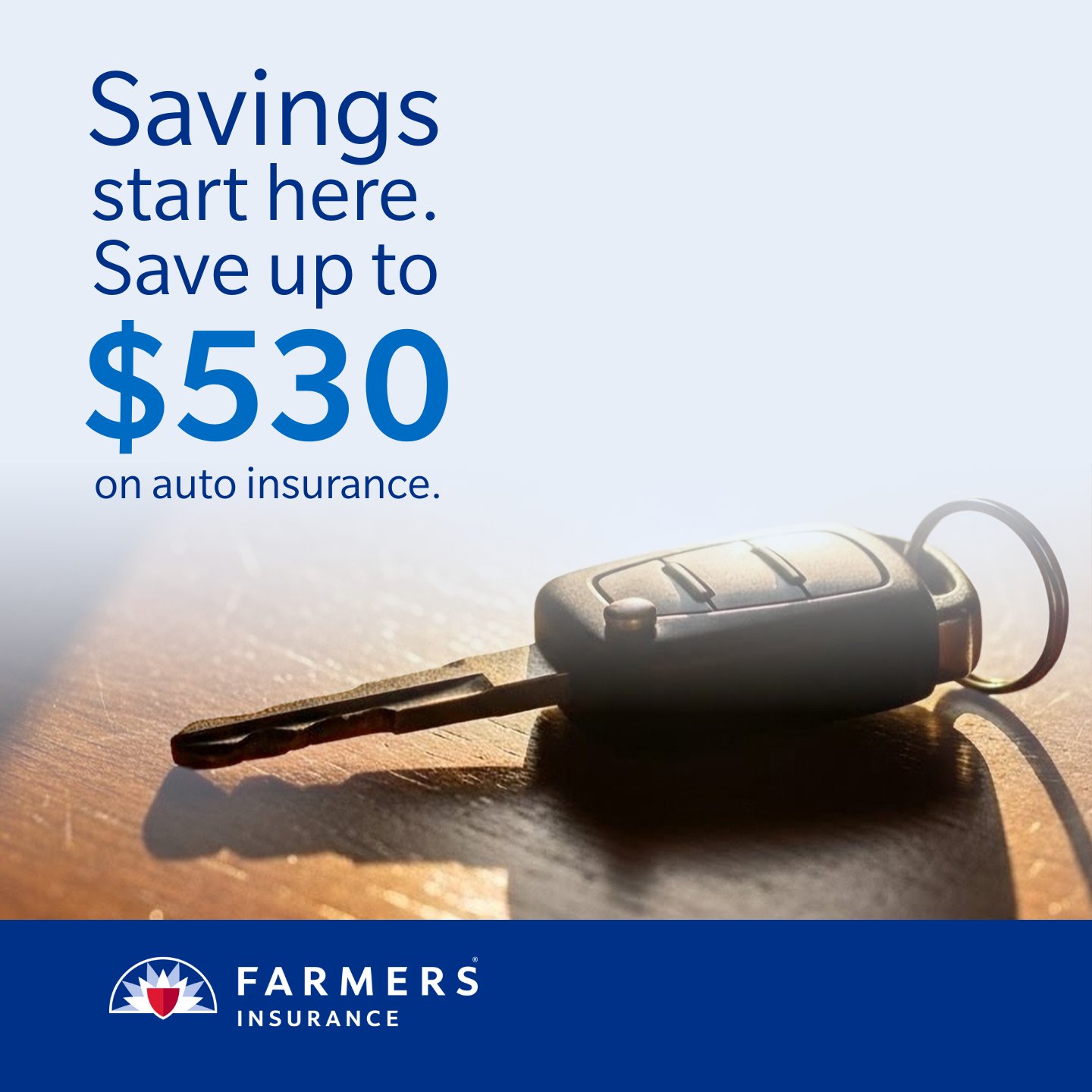 Farmers Insurance Facebook ad