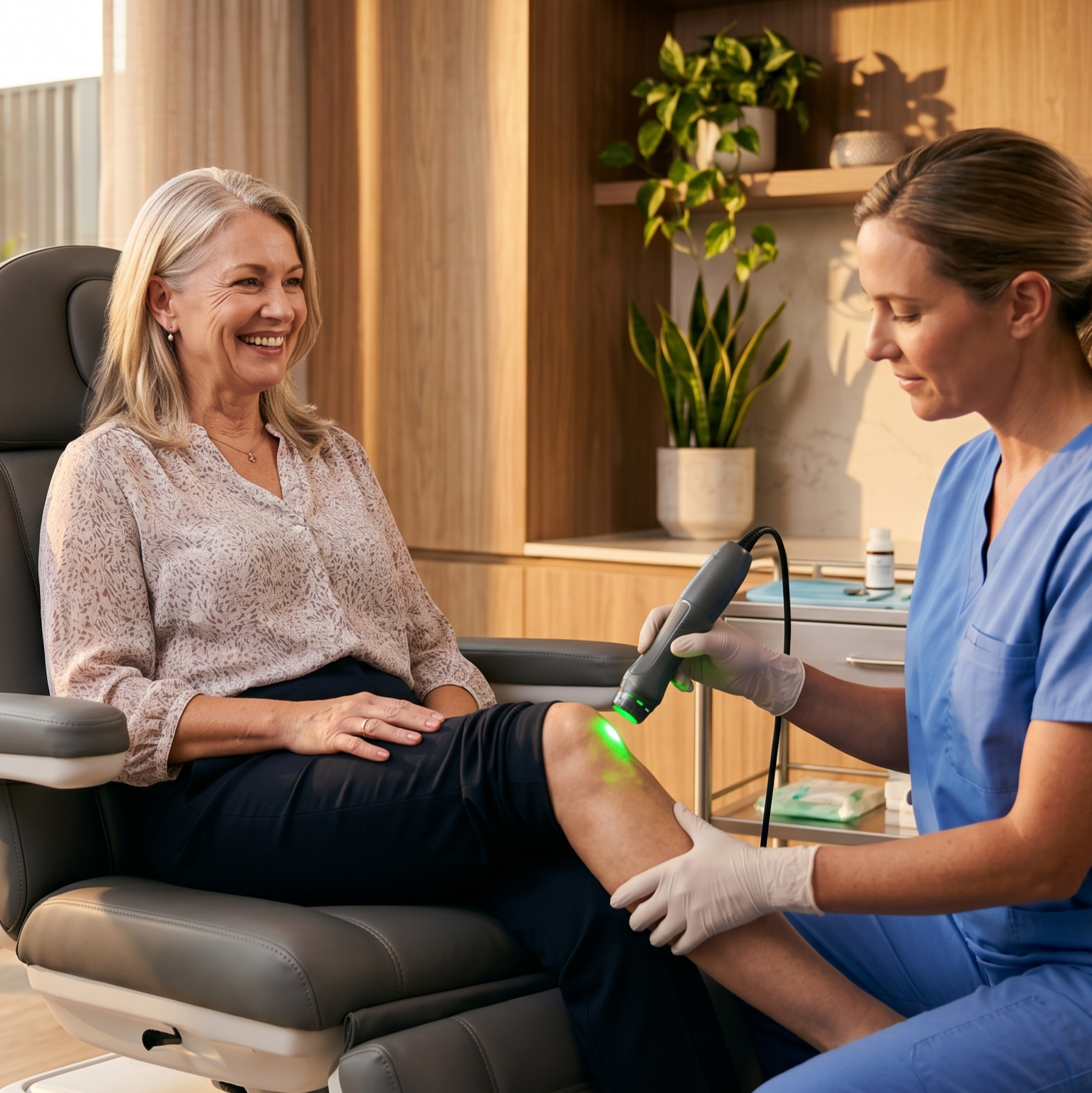 White Integrated Health Clinics Fort Worth Facebook ad: Fort Worth Patients Are Ditching Knee Surgery, Here's Why