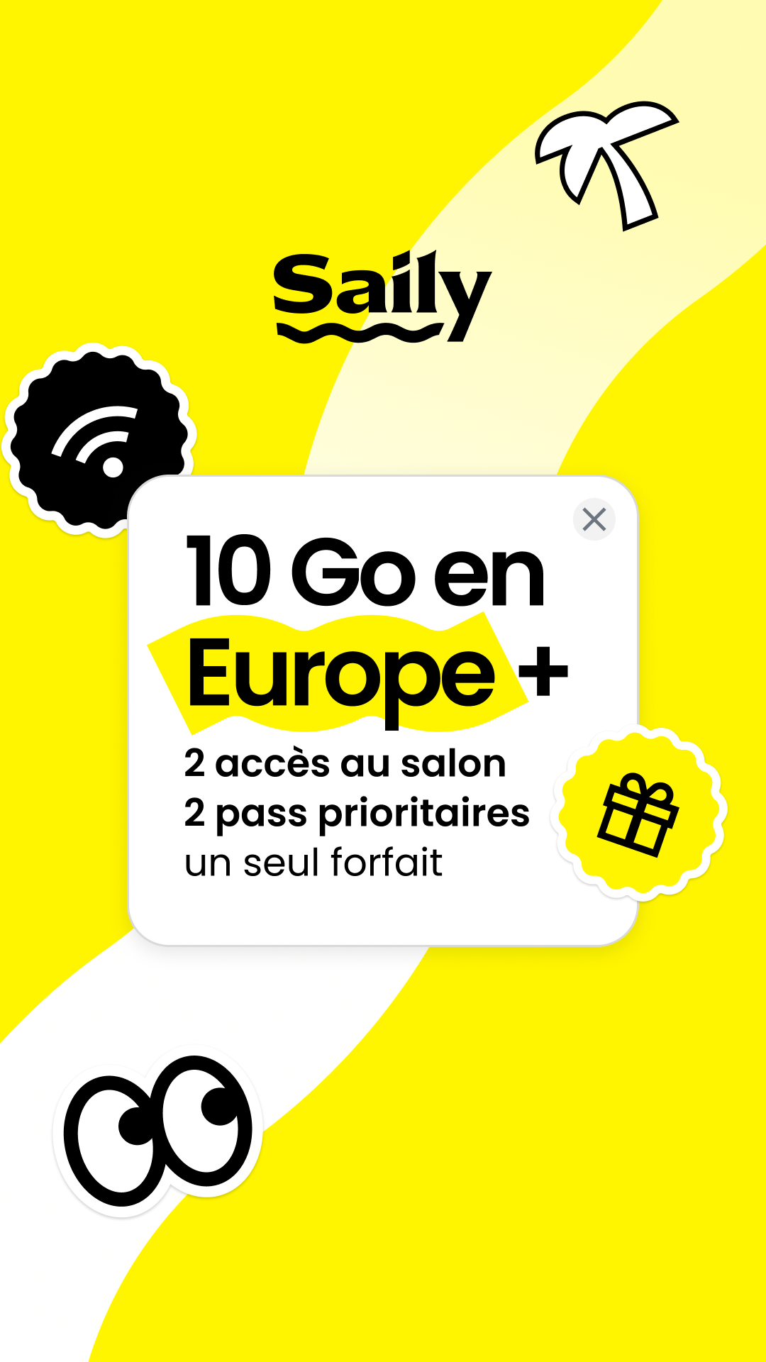 Saily Facebook ad