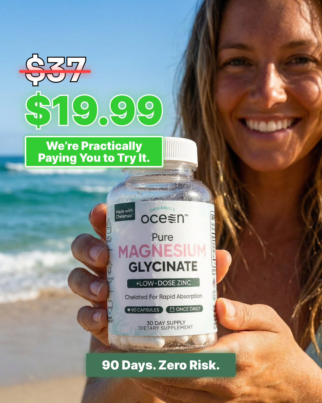 Organics Ocean Facebook ad