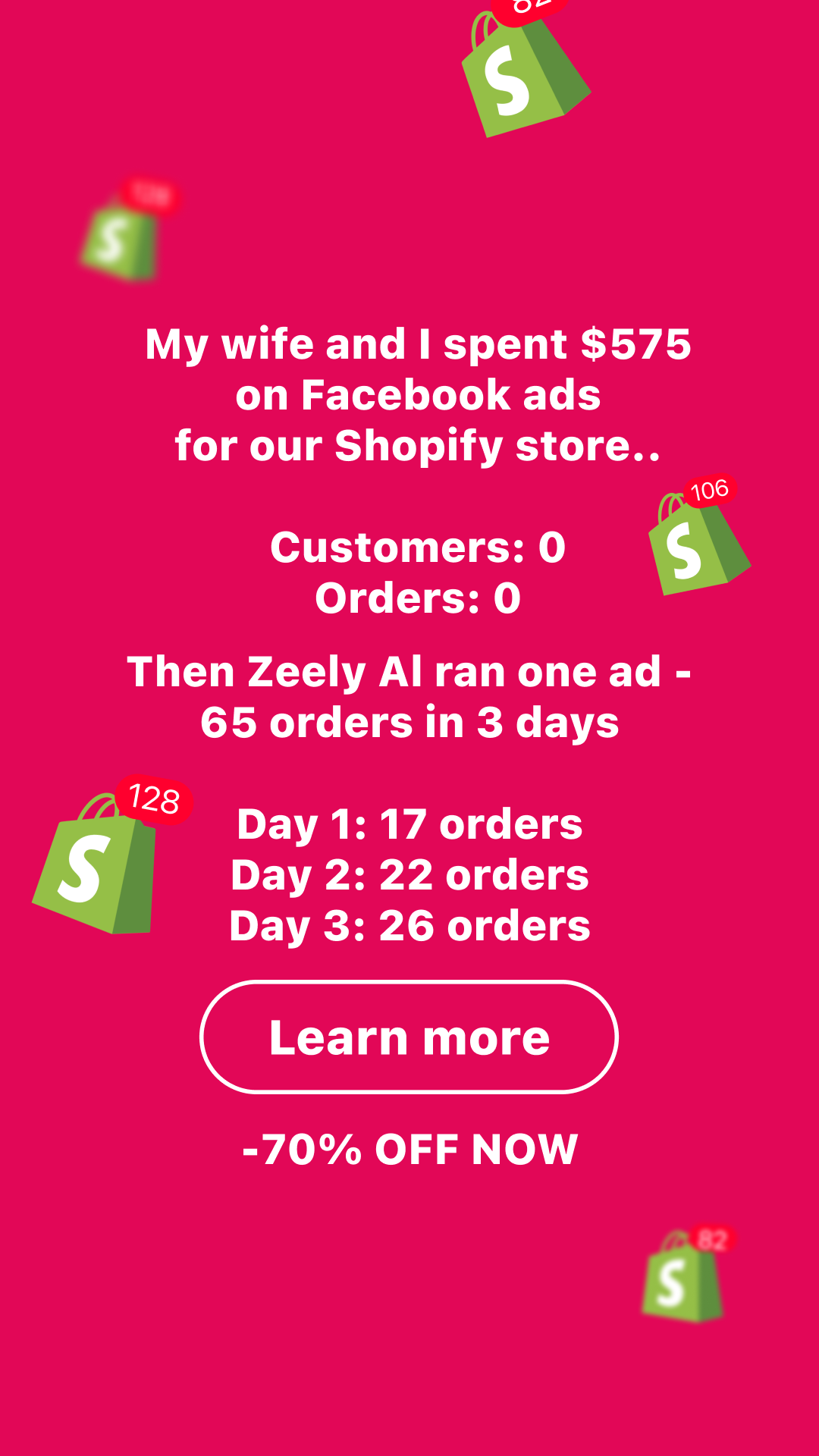 Zeely Facebook ad