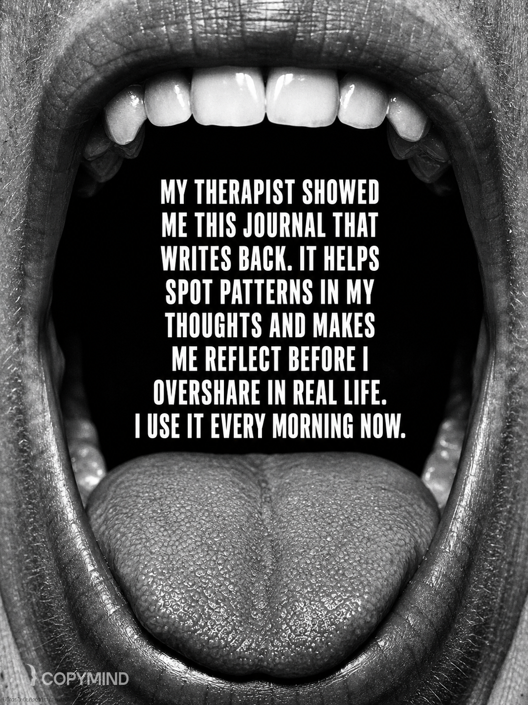Copymind: AI twin for therapy Facebook ad