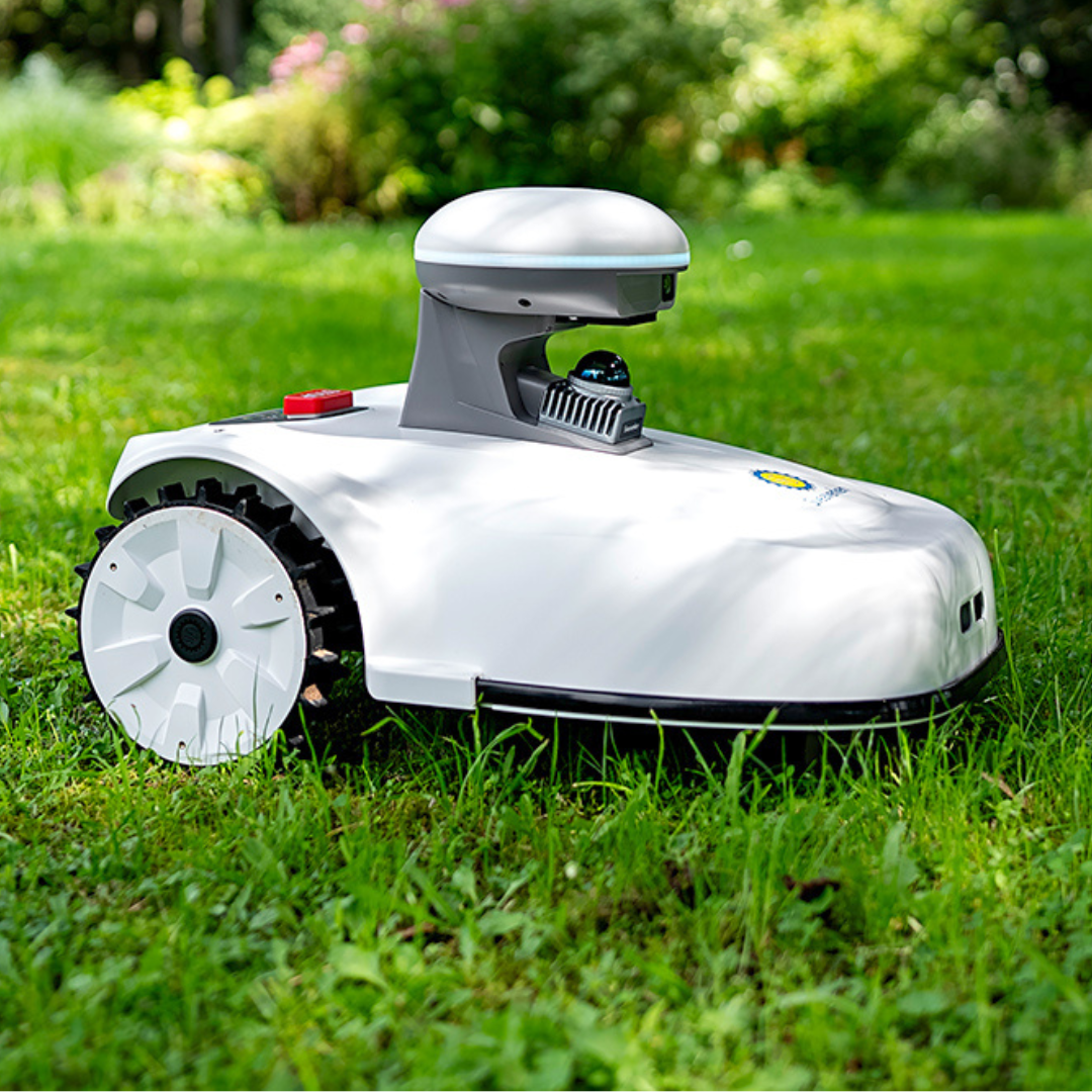Technika girioms ir parkams Facebook ad: Pristatome pažangų vejos robotą SVEAVERKEN Blix!