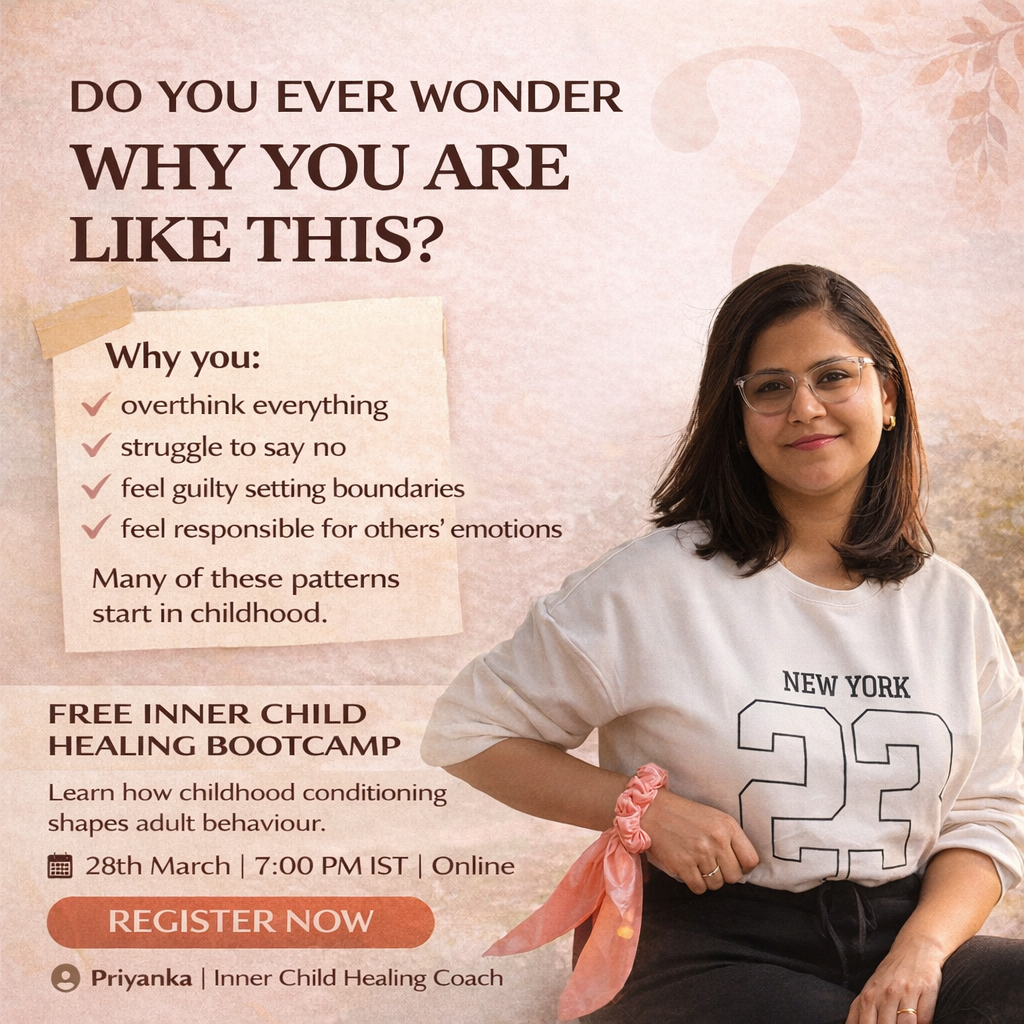 Priyankaheals Facebook ad: Free Inner Child Healing Bootcamp