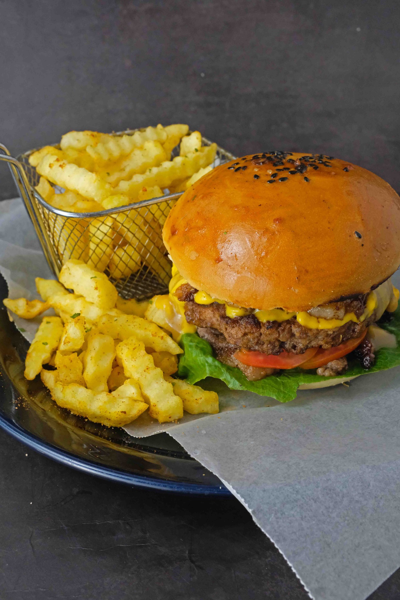 K Steak Unlimited Marfori Facebook ad: Burger Bonanza! Our huge burgers are here to…
