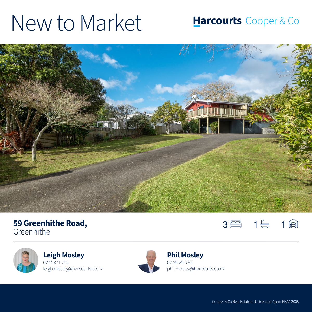 Harcourts Cooper & Co Real Estate Facebook ad