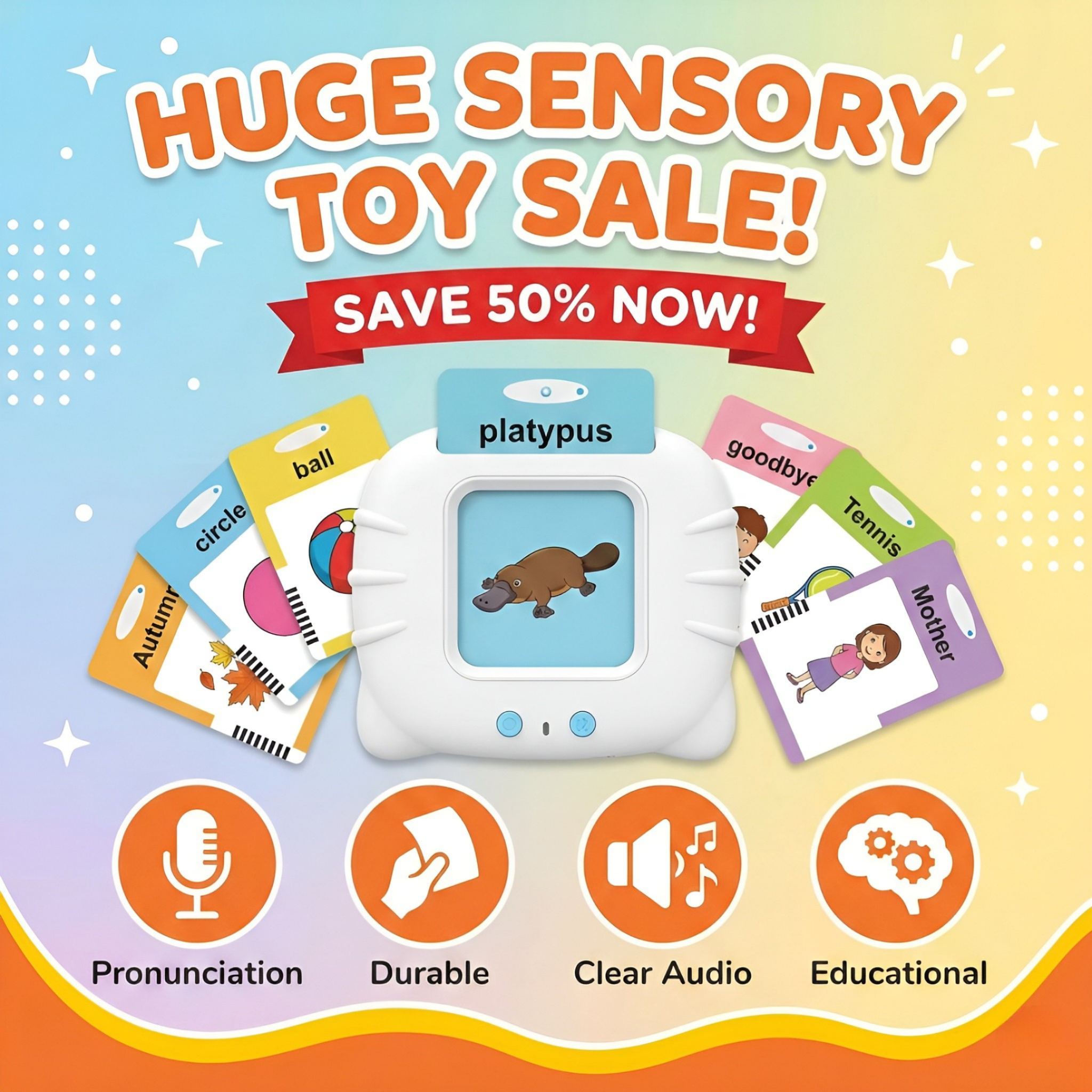 Sensory Toys Facebook ad