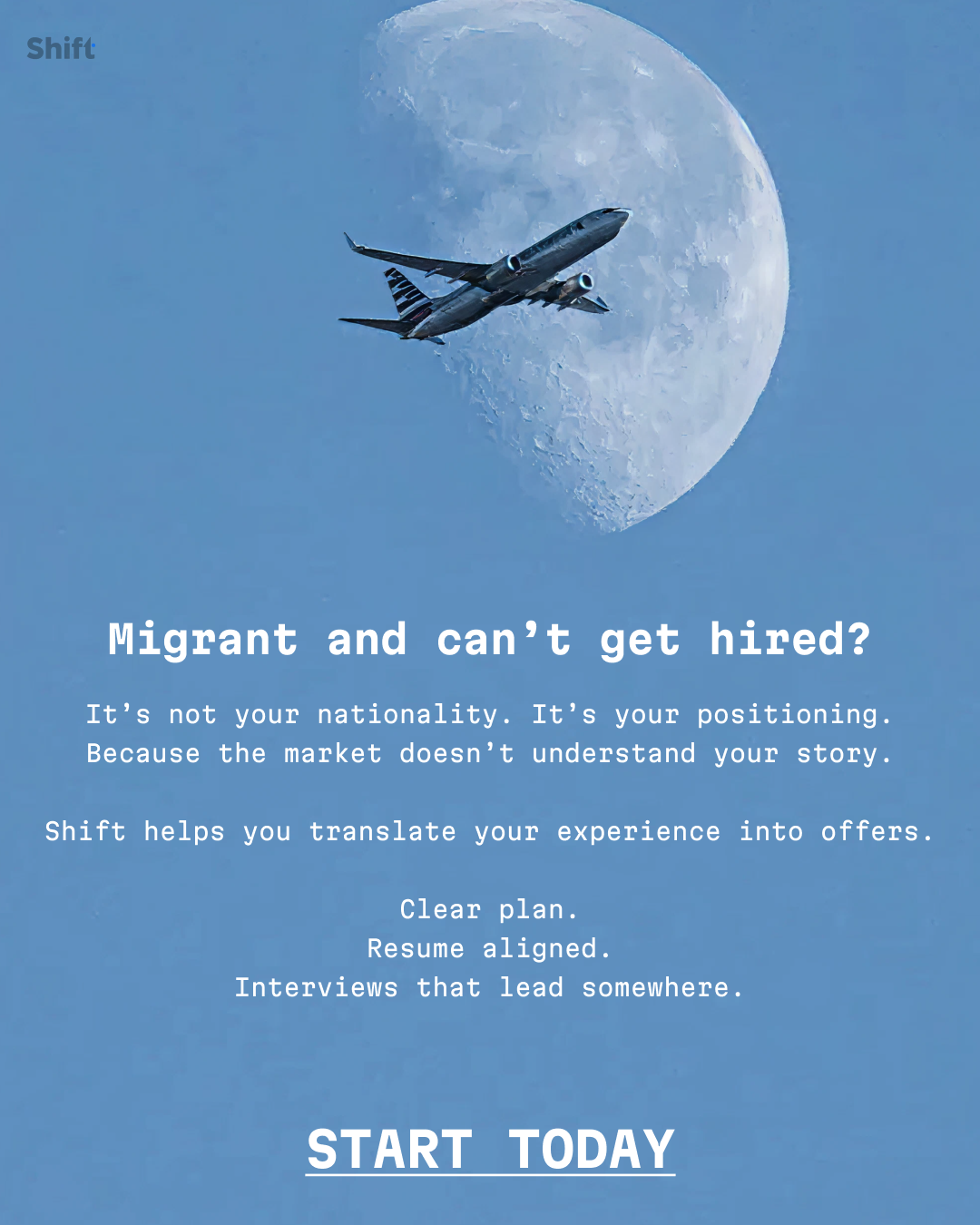 Shift - Transform Your Career Facebook ad