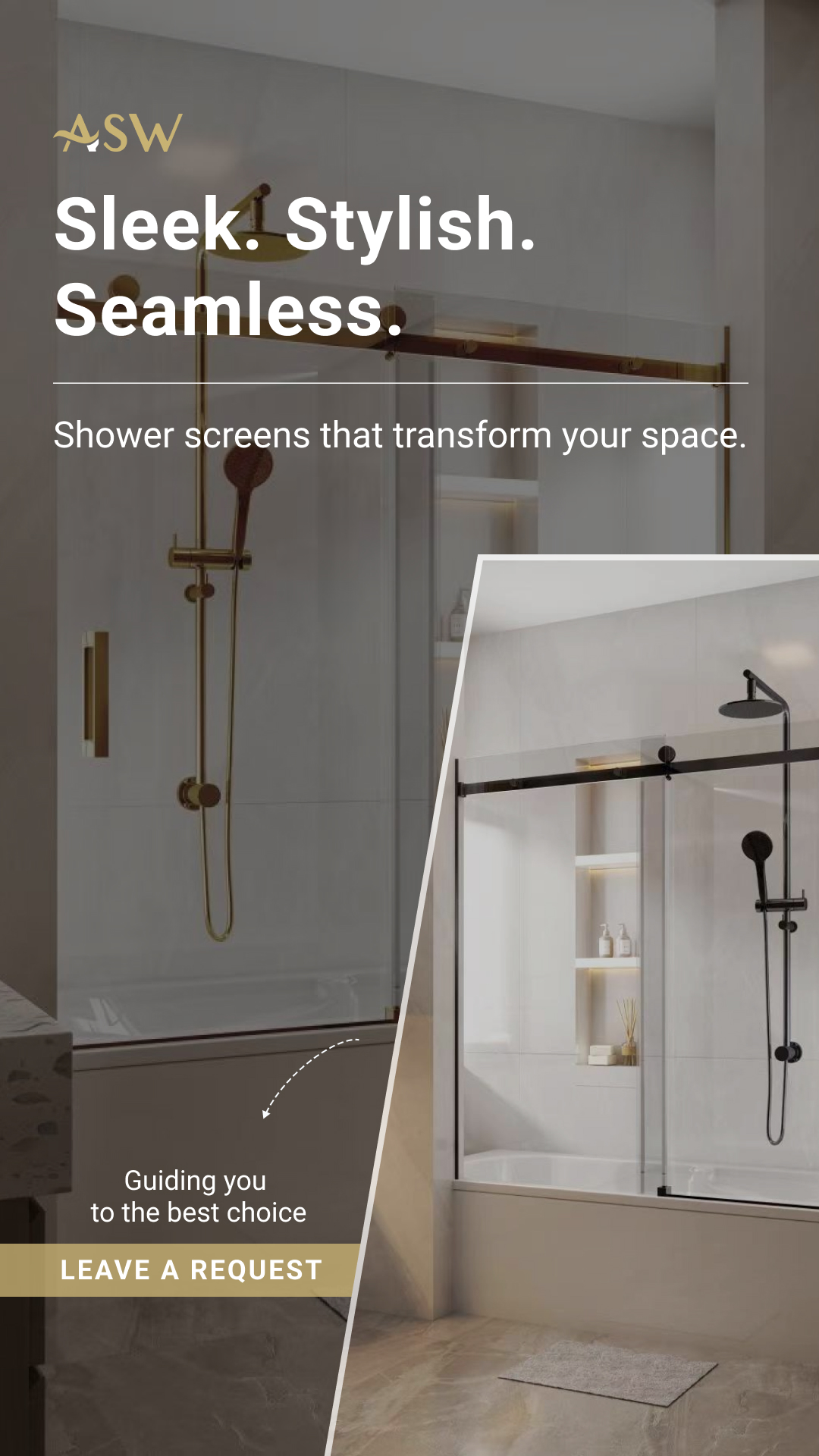 Australian Shower Screens & Wardrobes Facebook ad