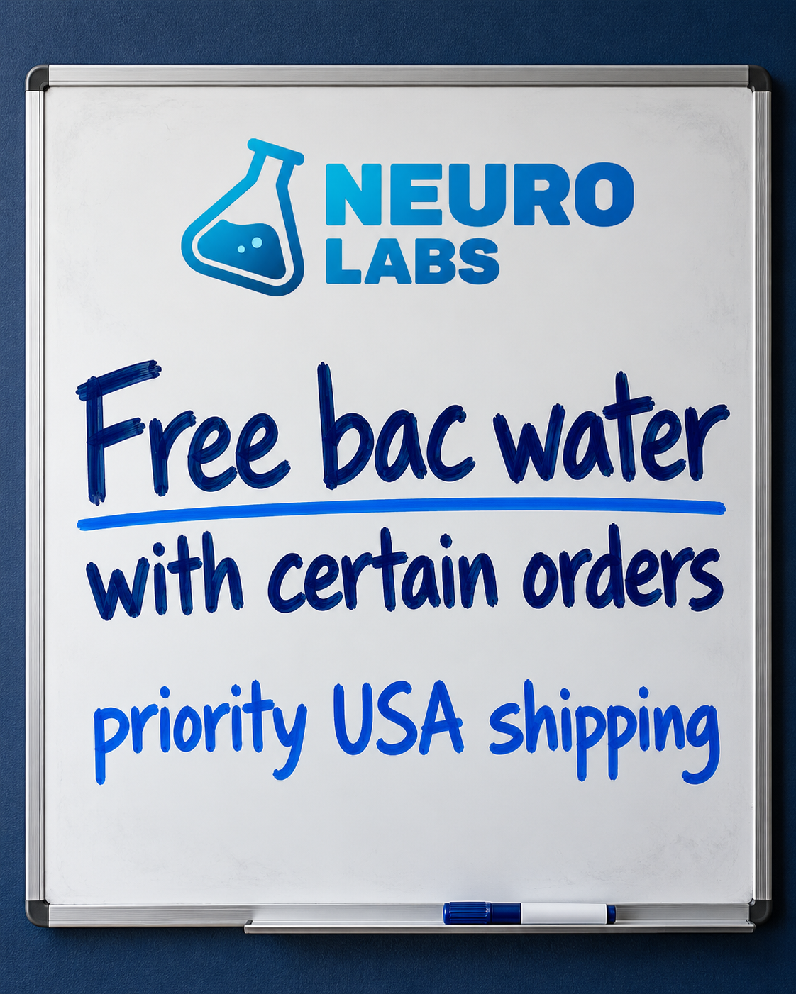 NL Facebook ad: NeuroLabs, Premium Research Peptides | ≥99% COA-Tested USA