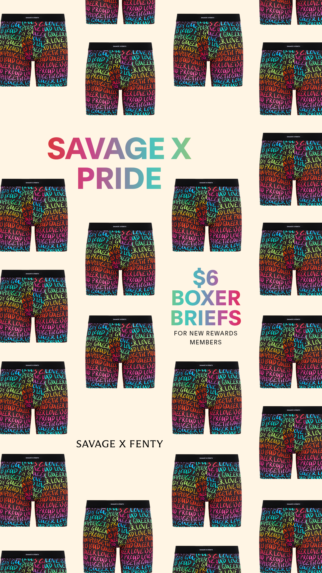 Savage X Fenty Facebook ad
