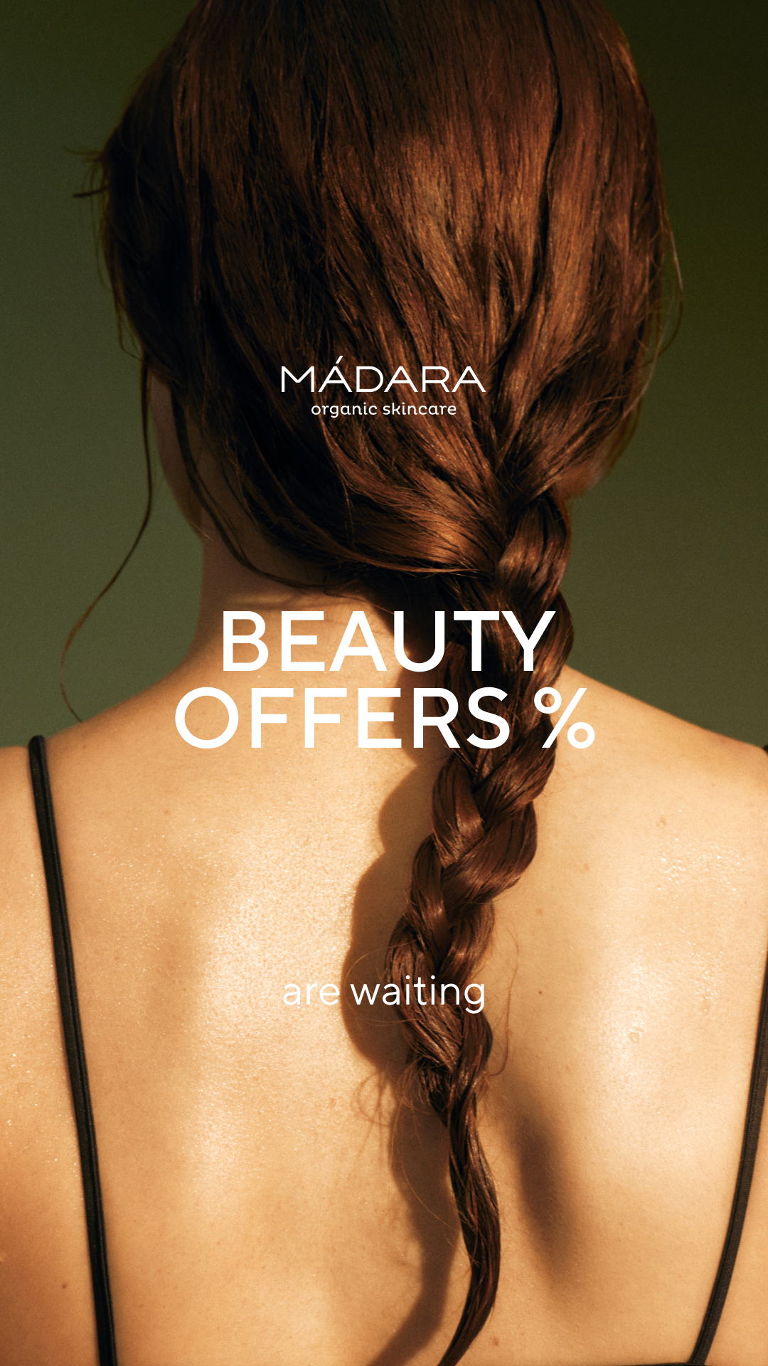 Mádara Organic Skincare Facebook ad