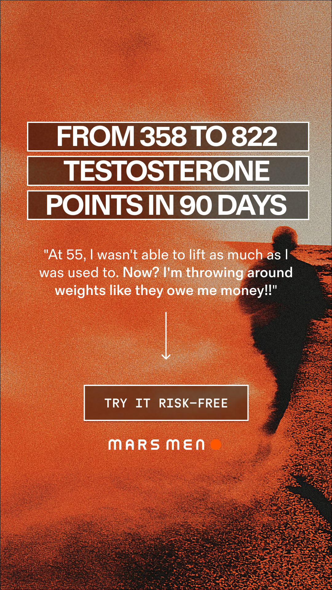 Mars Men Facebook ad