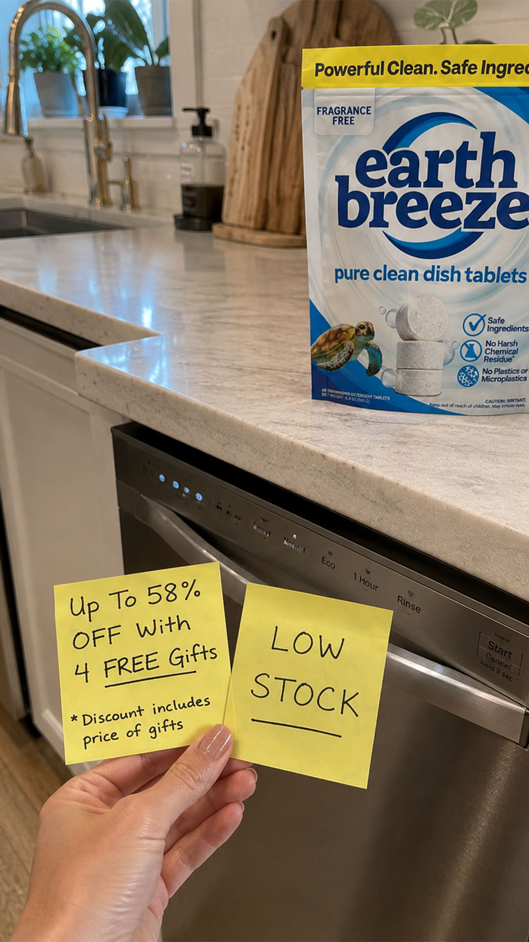 Earth Breeze Facebook ad