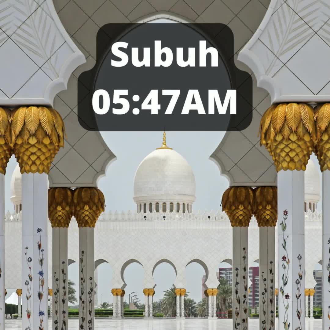 Qibla Compass, Prayer Time and Azan Alarm Facebook ad: Muat turun aplikasinya sekarang secara percuma!