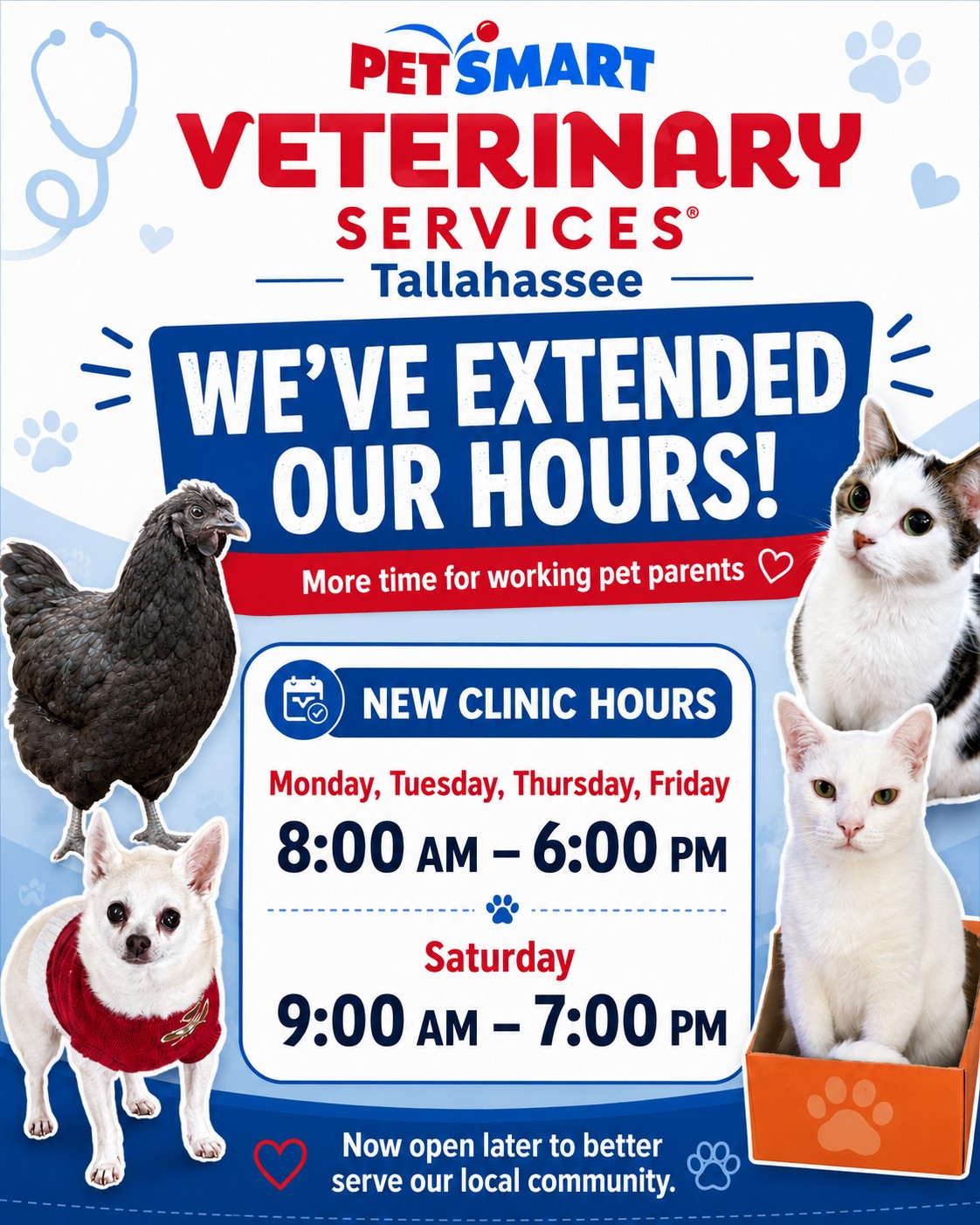 Petsmart Veterinary Services Tallahassee  Facebook ad